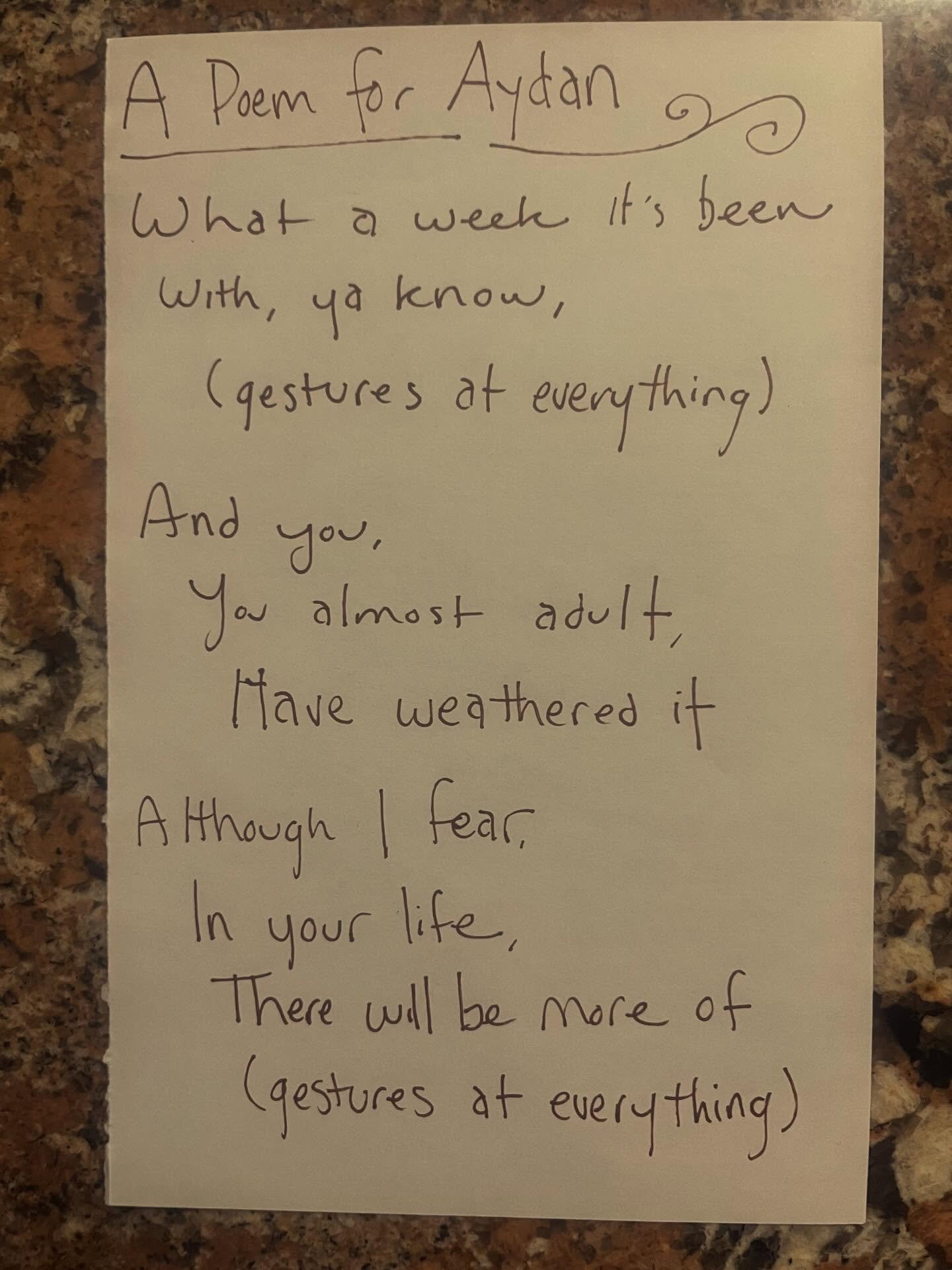 #lunchpoems
#poetry
#allofthis