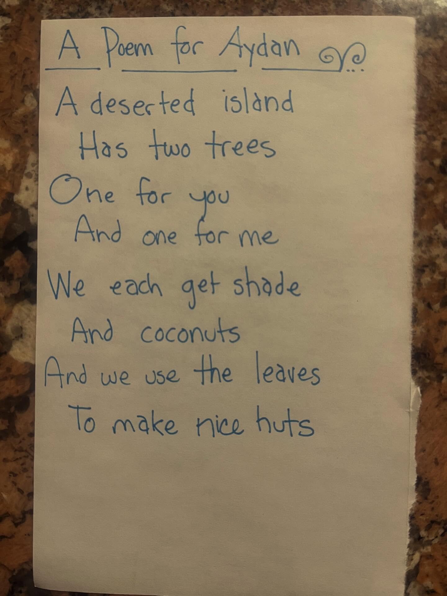 #lunchpoems
#poetry
#desertedisland