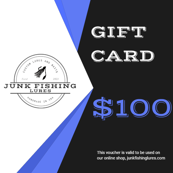 Junk Fishing Lures Gift Card — Junk Fishing Lures