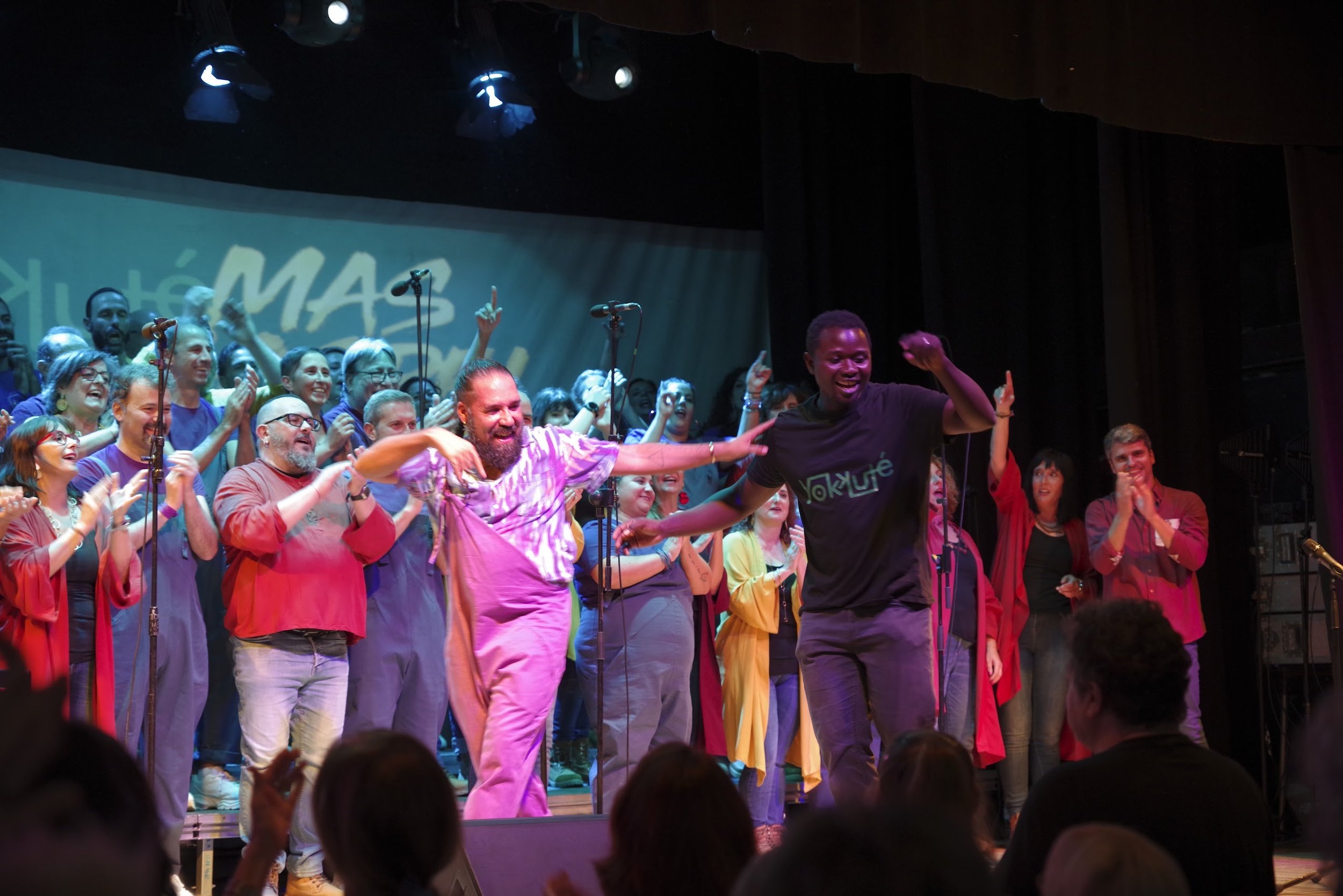 Mas Gospel i The Beating Souls emocionan Sant Vicenç para Yokkuté