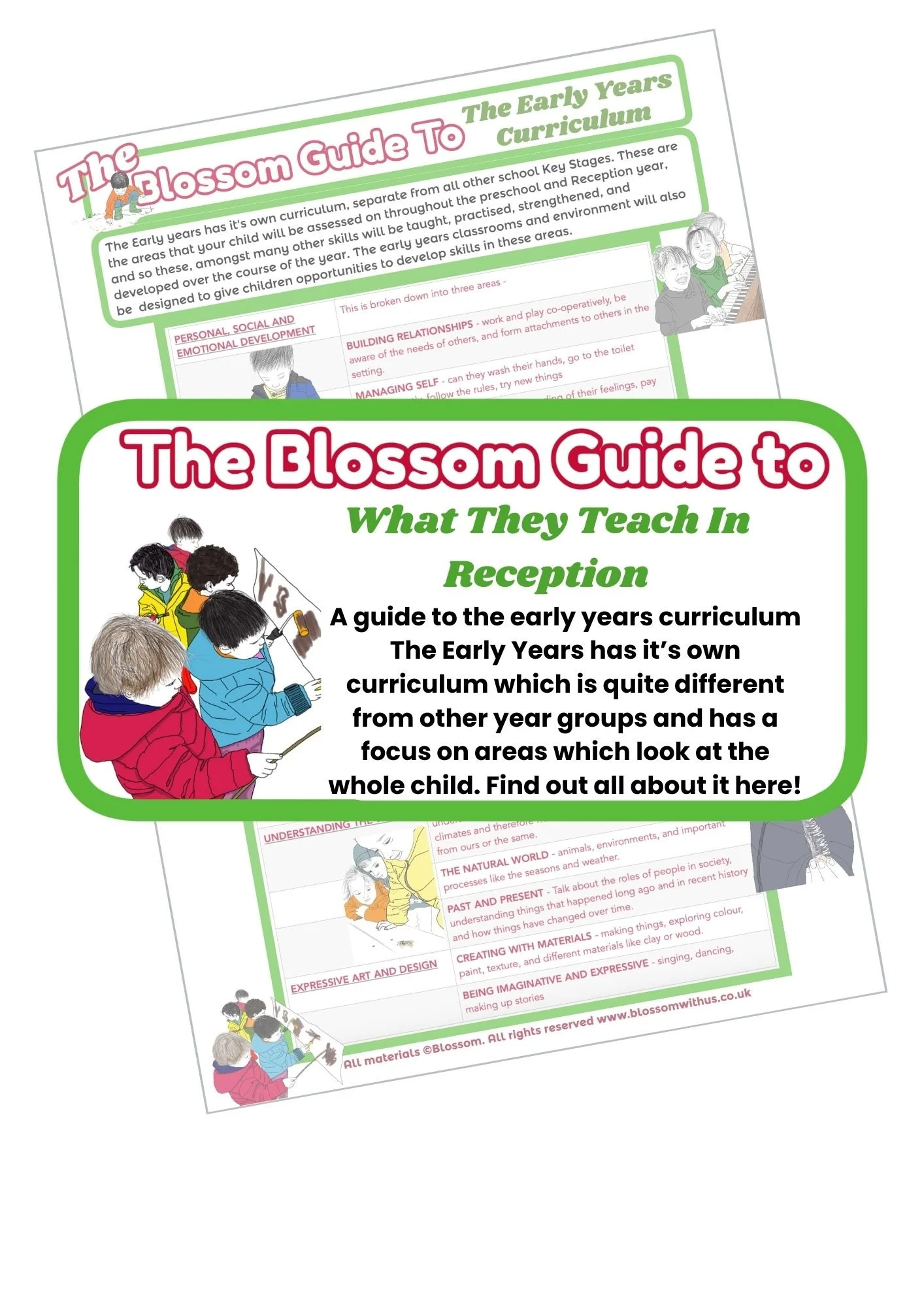 What They Teach in Reception - A Blossom Guide