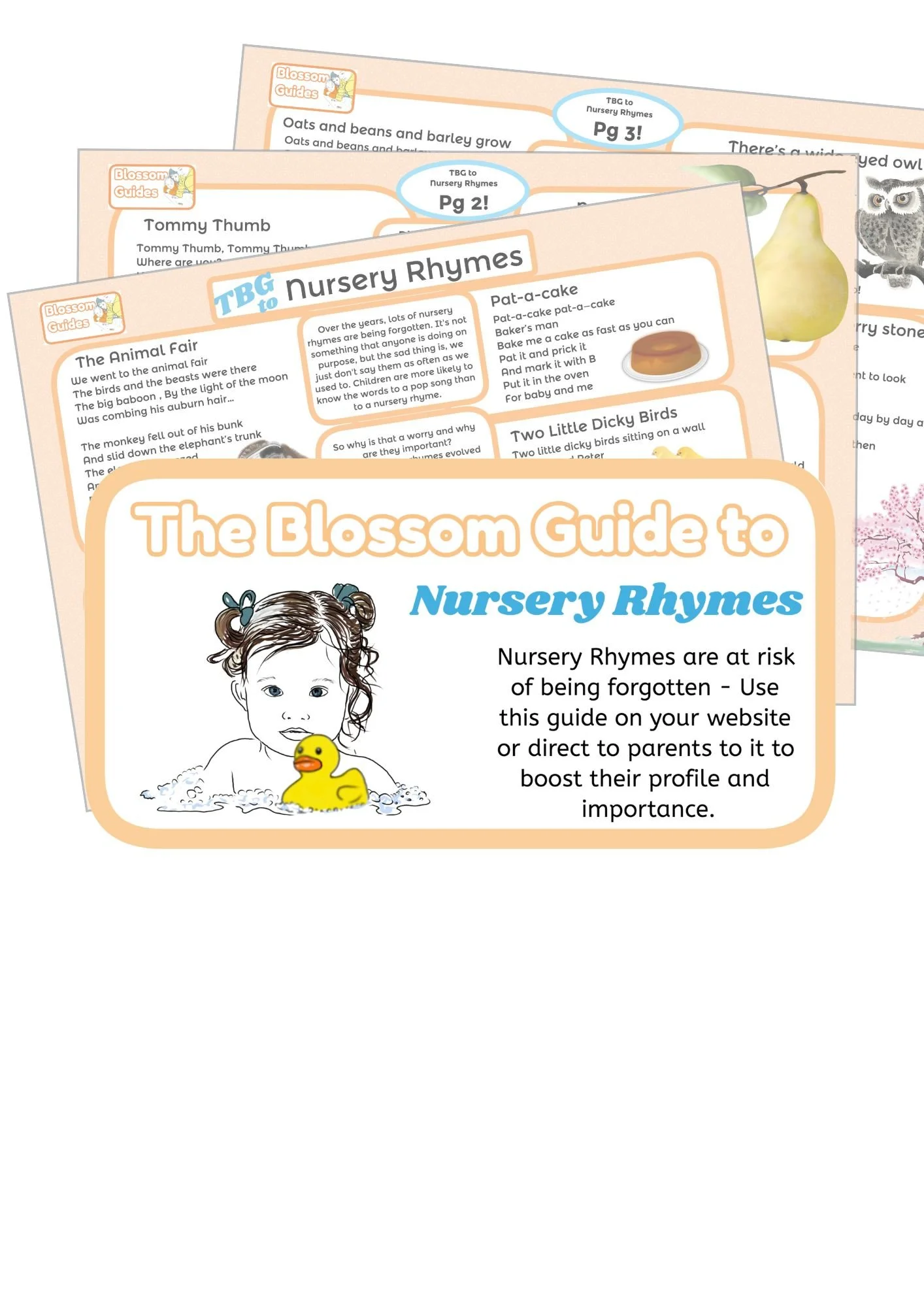 Nursery Rhymes and How to Use Them - A Blossom Guide