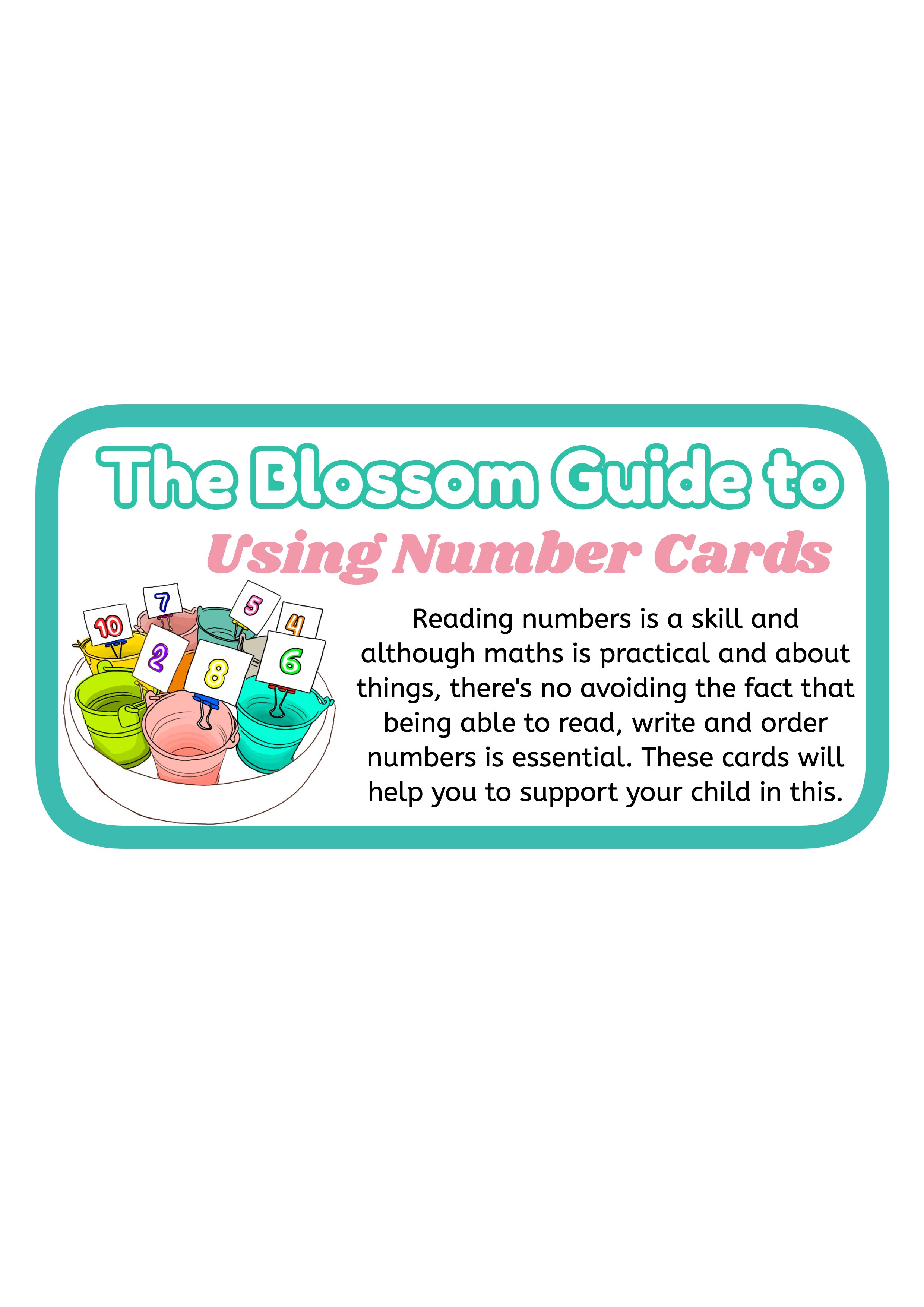 TBG to Number Cards