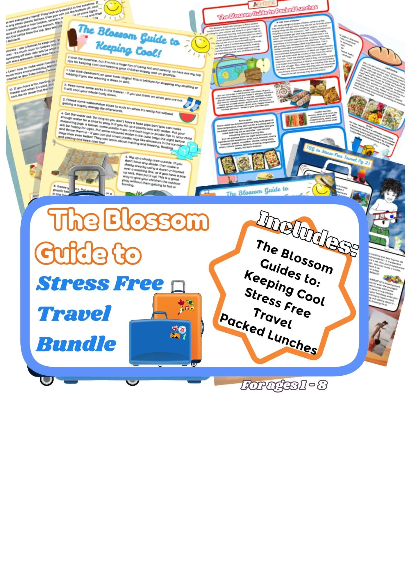 Stress Free Travel Bundle - a Bundle of Blossom Guides
