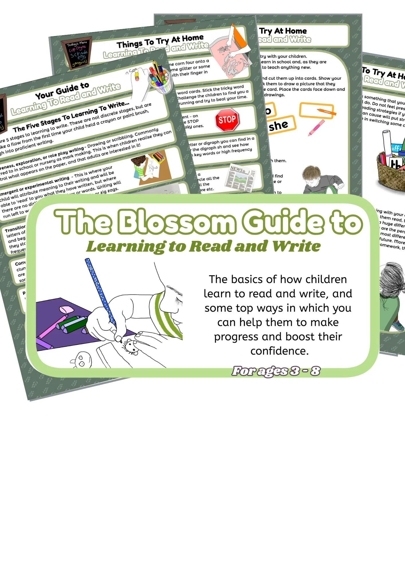 Learning to Read and Write - A Blossom Guide