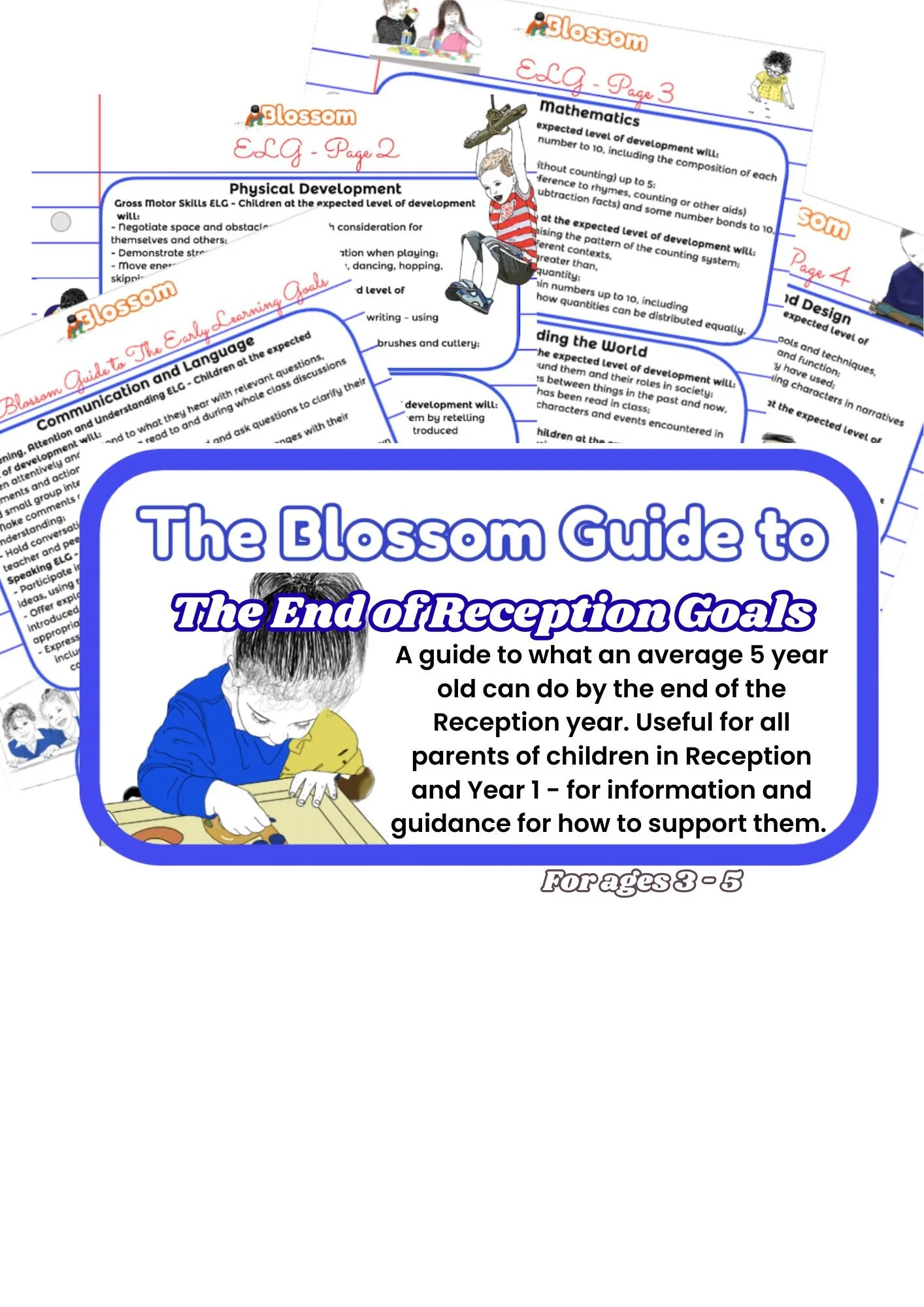 End of Reception Goals - A Blossom Guide