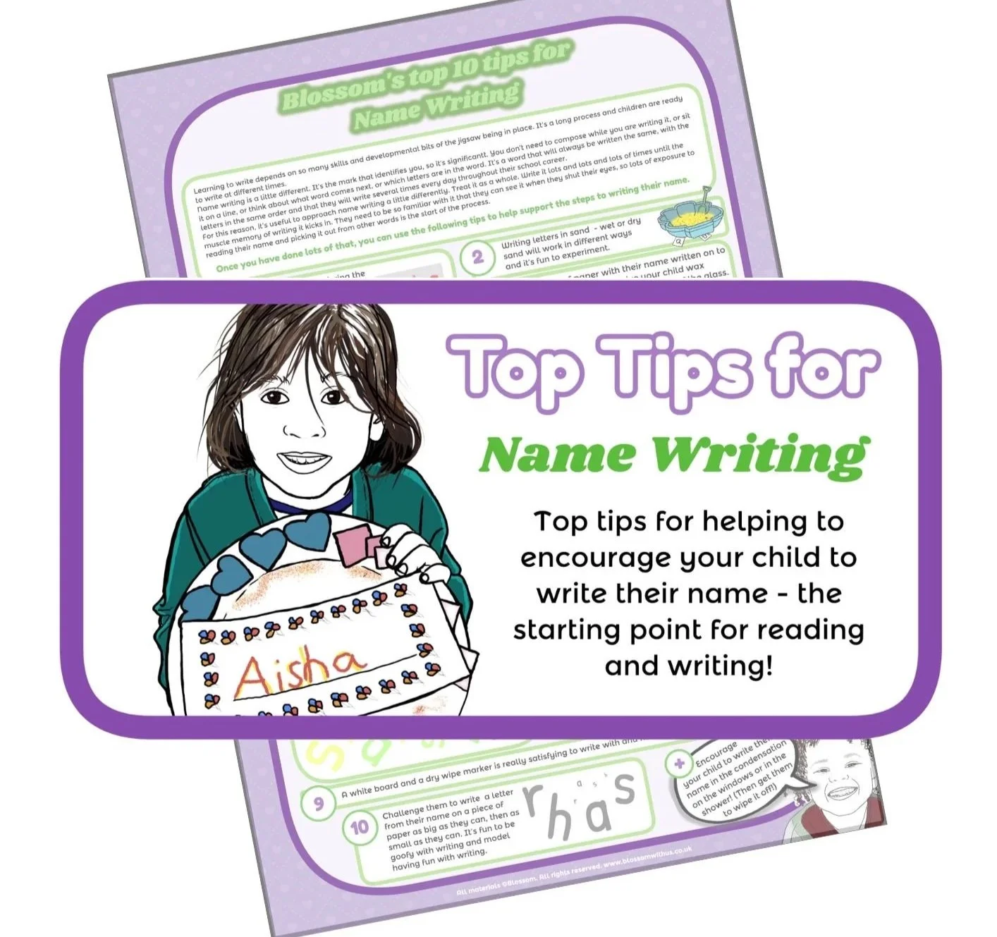 Top Tips for Name Writing