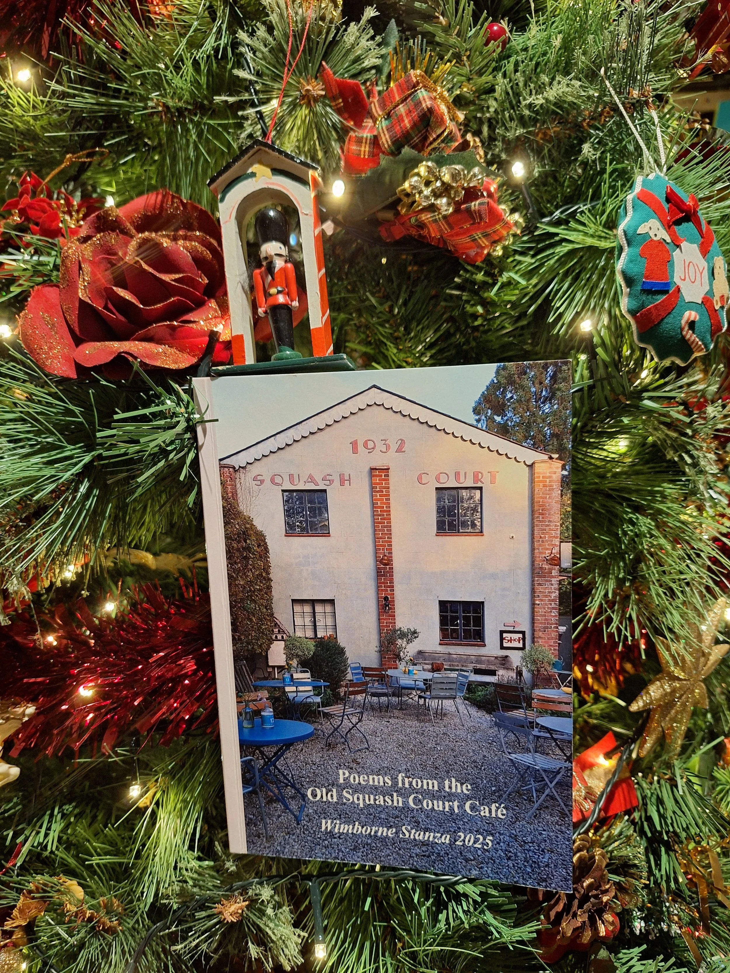 Poems from the Old Squash Court Café - Wimborne Stanza 2025