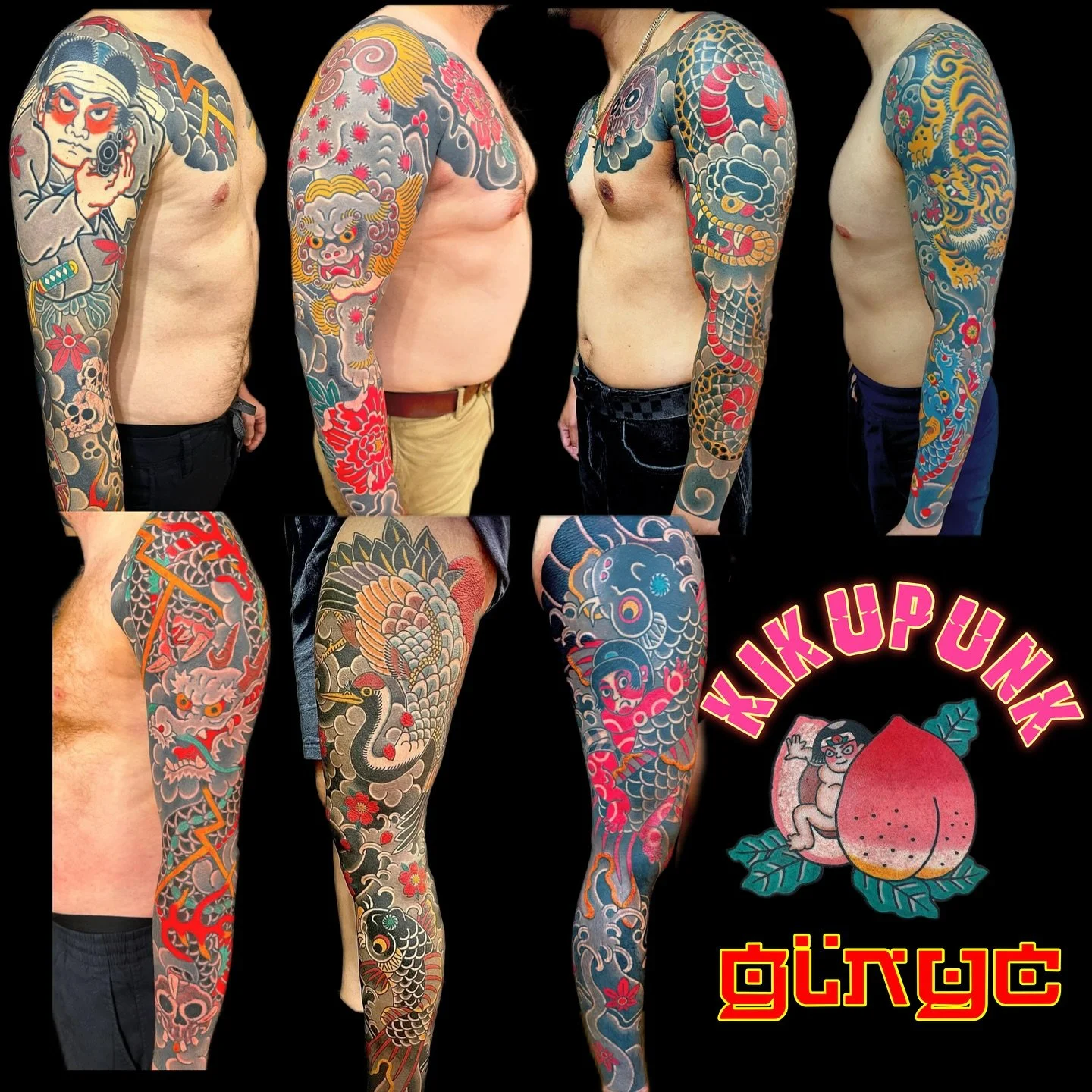 @kikupunk tattoos  for your viewing pleasure