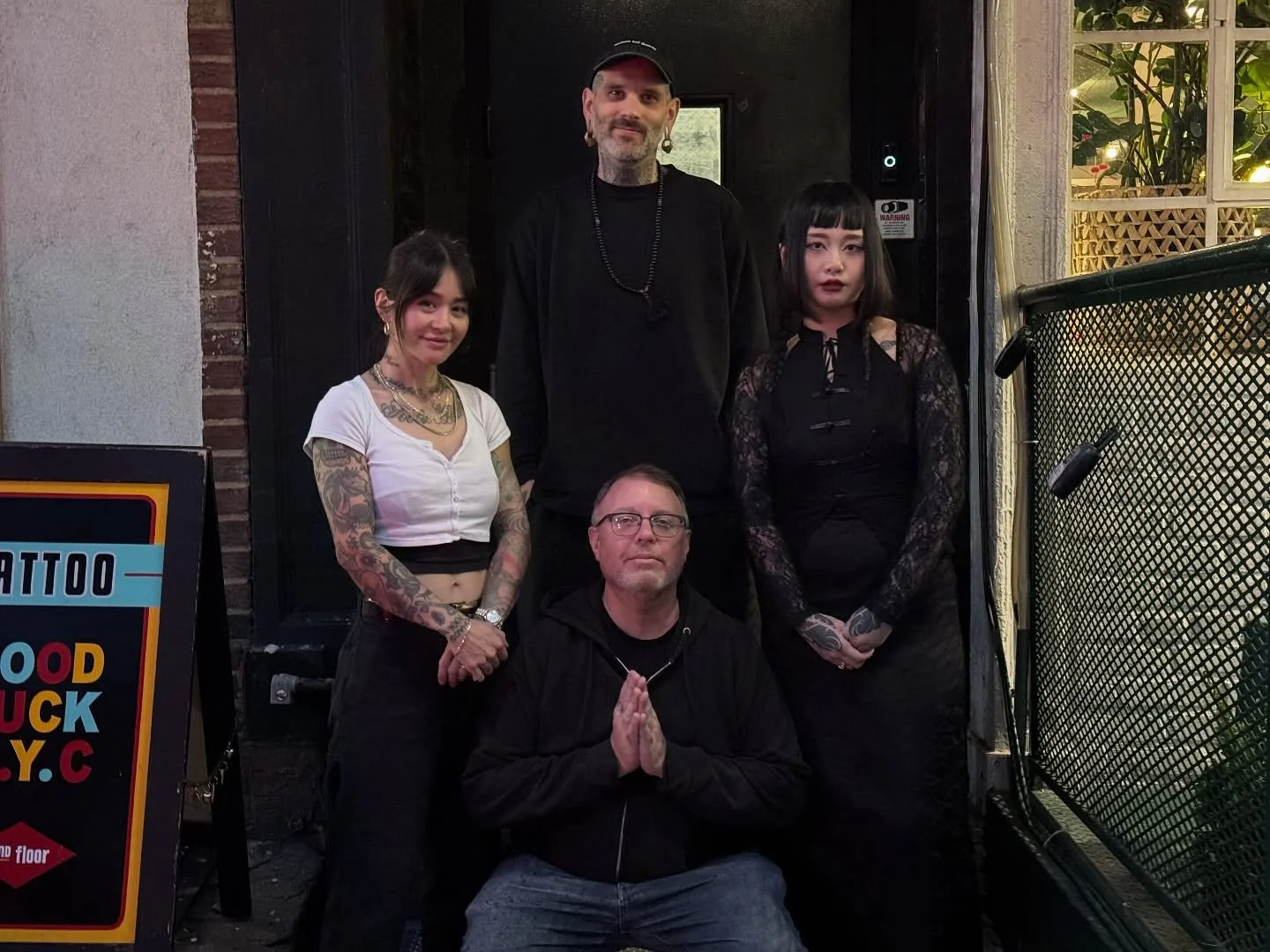 thank you to our lovely guest crew this week here at #GLNYC @timothyhoyer @jaded_youth_ @alternativemorality @anttheelder