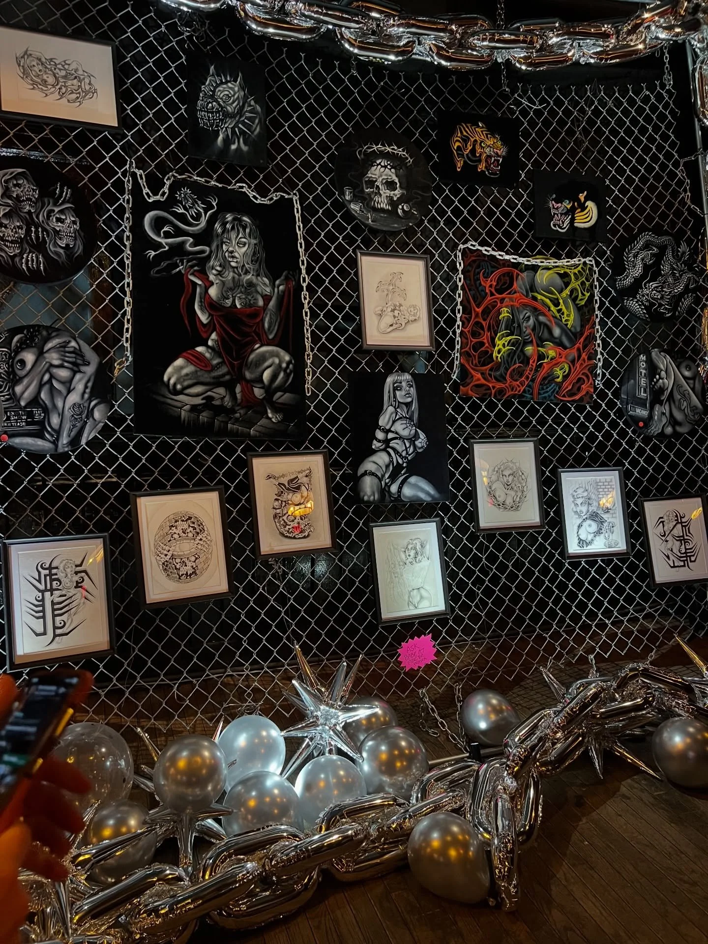 congrats @kativaughn it was an amazing turnout and wonderful show! ⛓️🩶⛓️