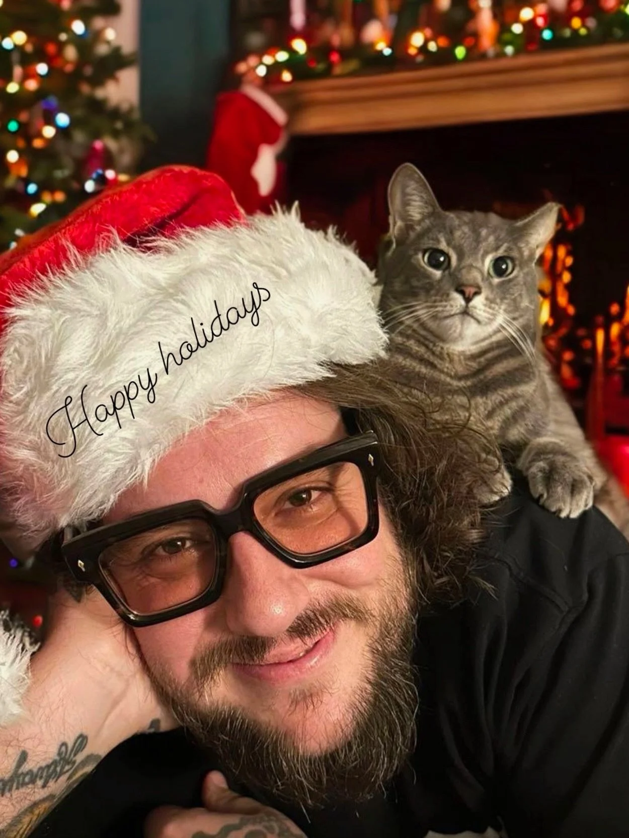 #catsandtats day 2 w/ @henbohenning and his best bud pigeon !

cat: Pigeon
tats: done this week at #GLNYC