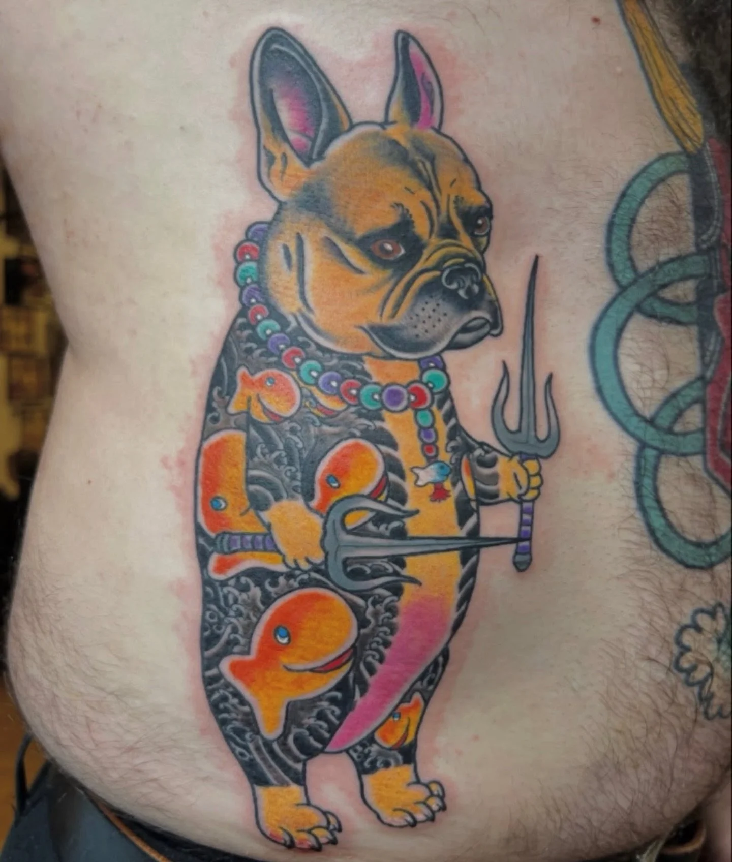 this is great ! @henbohenning made this just before xmas here at #GLNYC 

to book please email henbotattoo@gmail.com