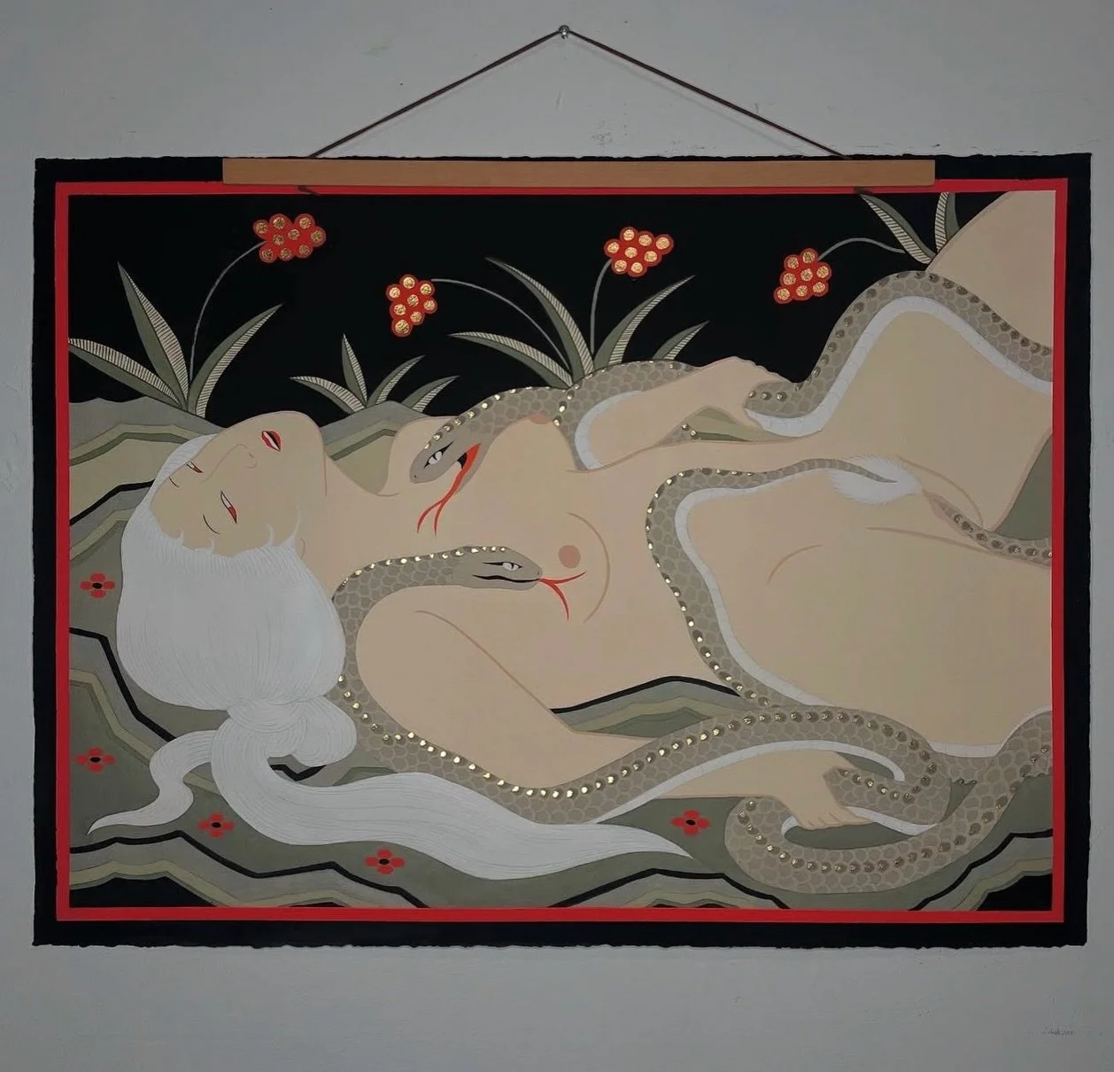 A carousel of tattooing and paintings by @slowerblack .