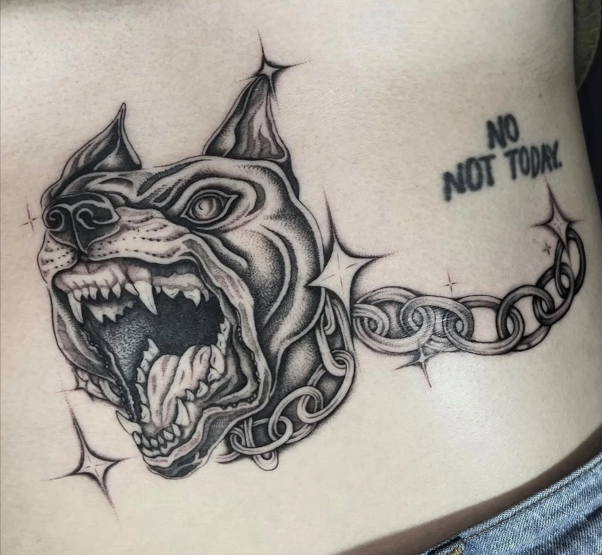 @kativaughn dog lover first&hellip;
tattooing here in #greenpoint making your unmentionable spots something to mention!  Come get tattooed ! and for a consultation or appointment  please email: kativaughntattoo@gmail.com