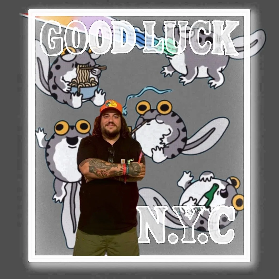 For those new here&hellip;
Meet @henbohenning Henbo, the vibrant and super friendly  co-owner of Good Luck NYC! 🎉 With a flair for the whimsical, his art jumps between the realms of Japanese yōkai, enchanting creatures, and fantastical worlds, all b