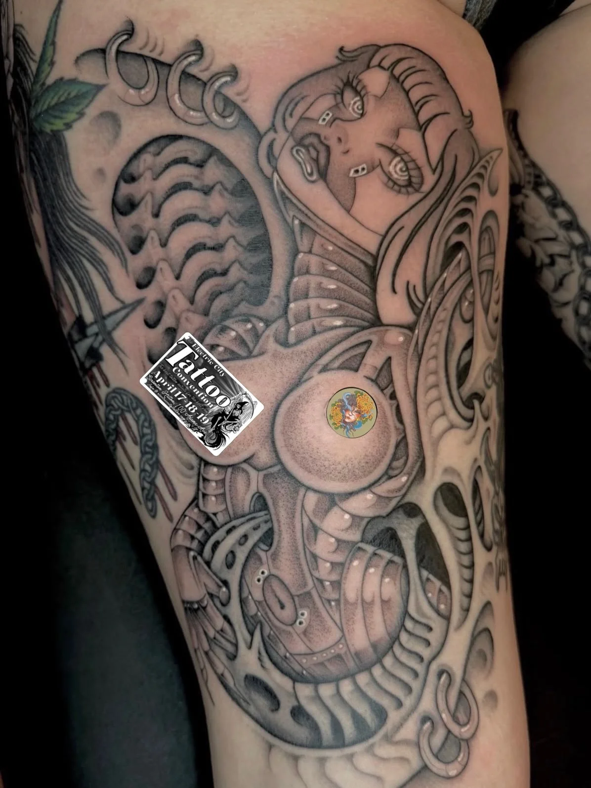 @kativaughn is making tats at the @hvtattooconvention &amp; @scranton_tatcon 
for bookings email: kativaughntattoo@gmail.com