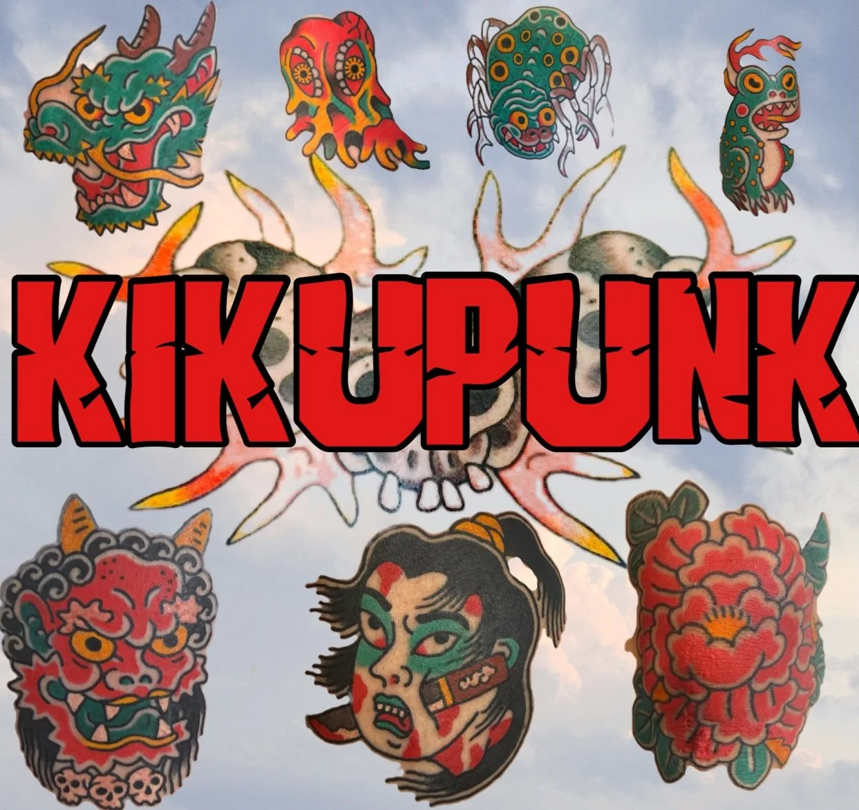 @kikupunk made a bunch of sweet tats @scranton_tatcon