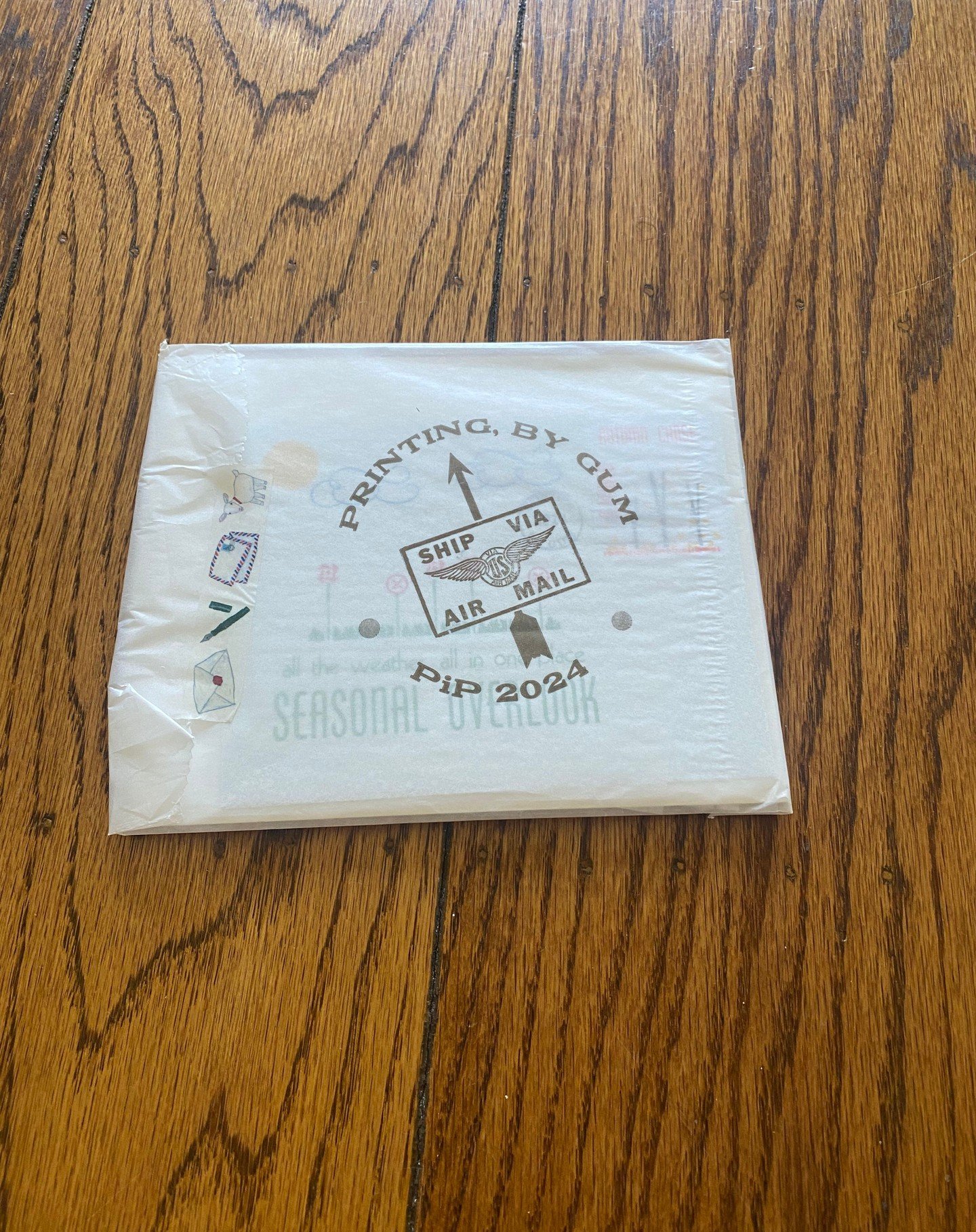 Here are some neat fake stamps that I received as part of a print exchange from @springtidepress workshop @pipletterpress. I've been helping out with PiP's Long Distance Letterpress classes and it's been super rewarding.

Some cool stuff in the works