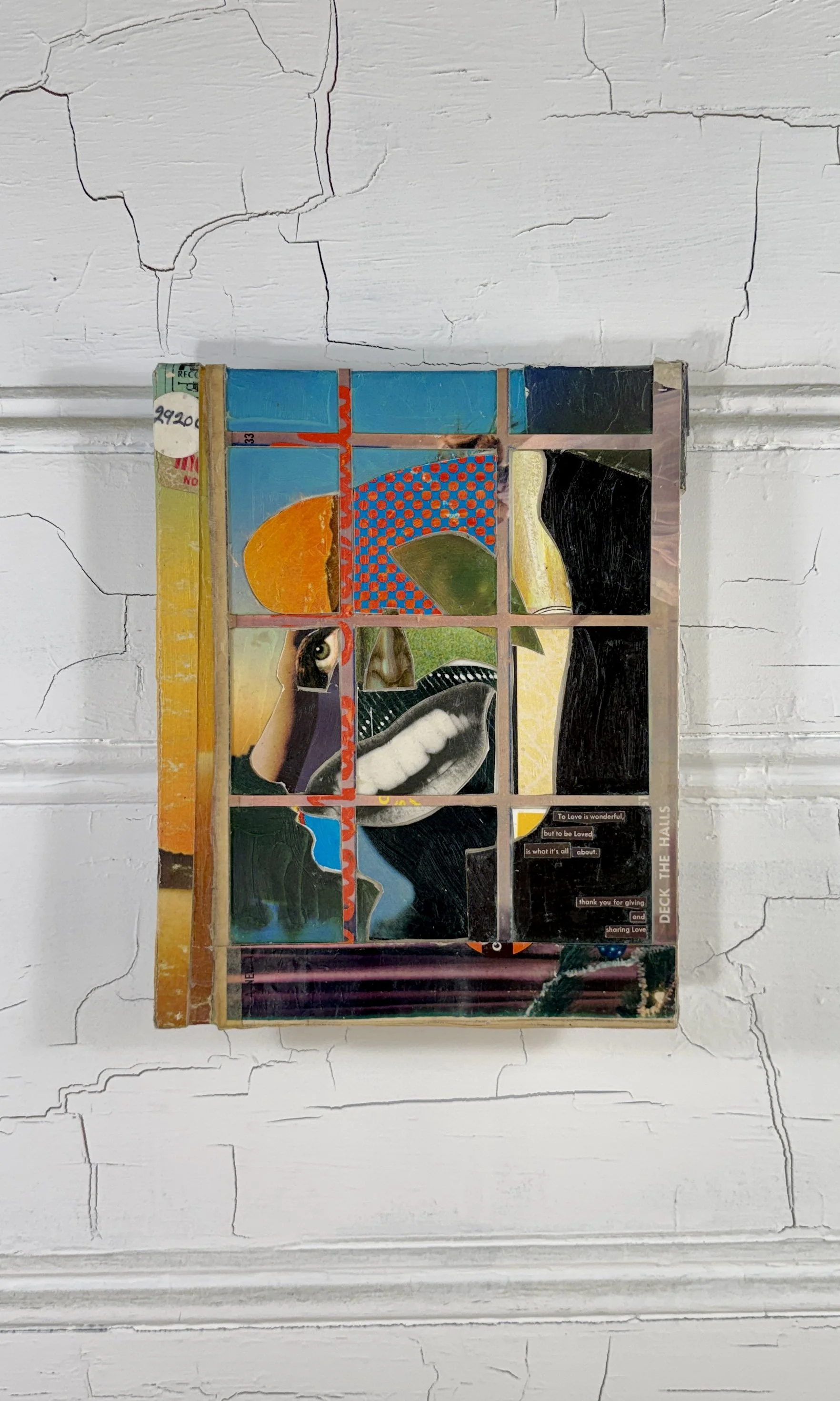 Imagined Portrait (Blue & Red Forehead, Orange & Yellow Hair, & To Be Loved Is What Its All About)