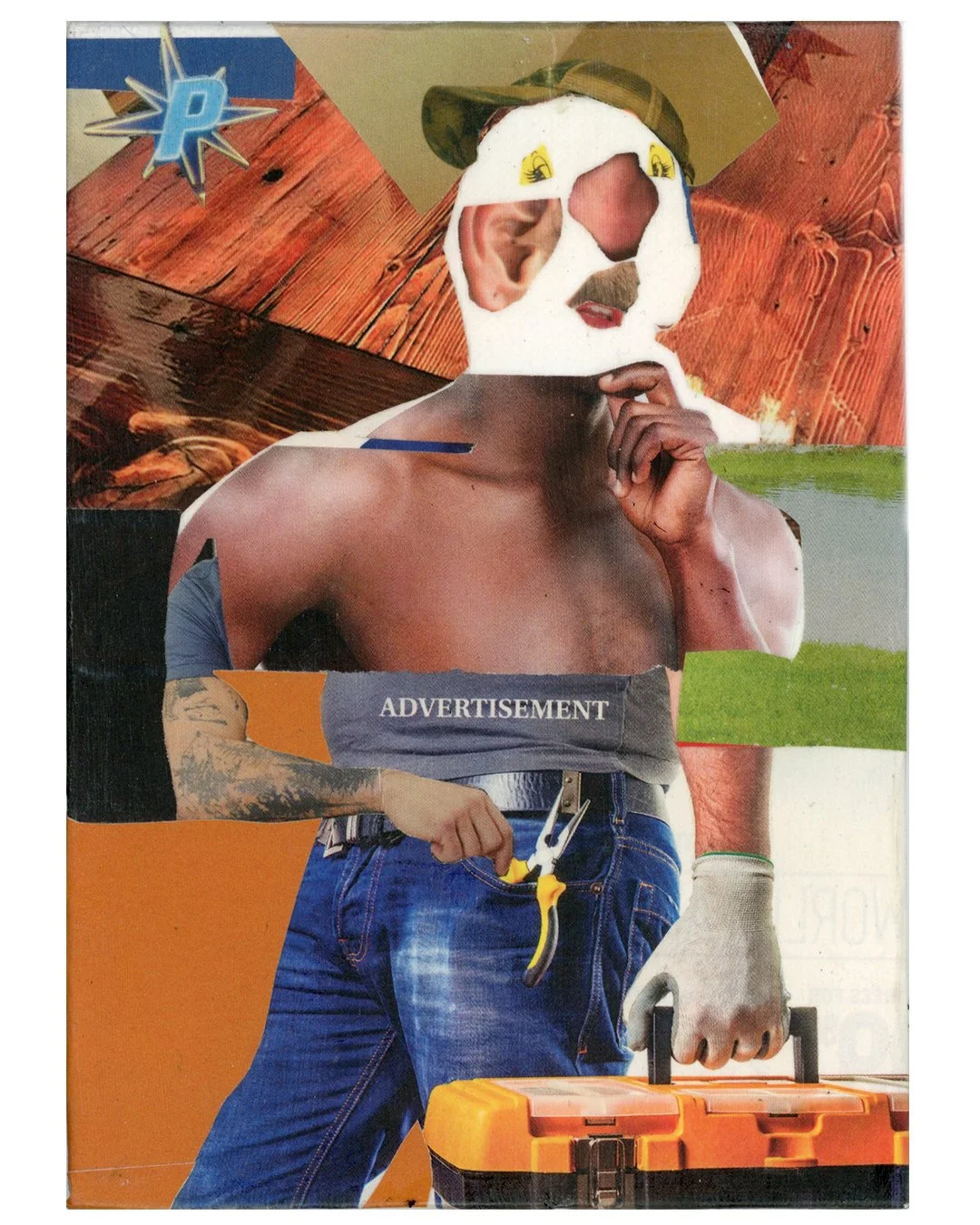 5x7in Original Collage Construction