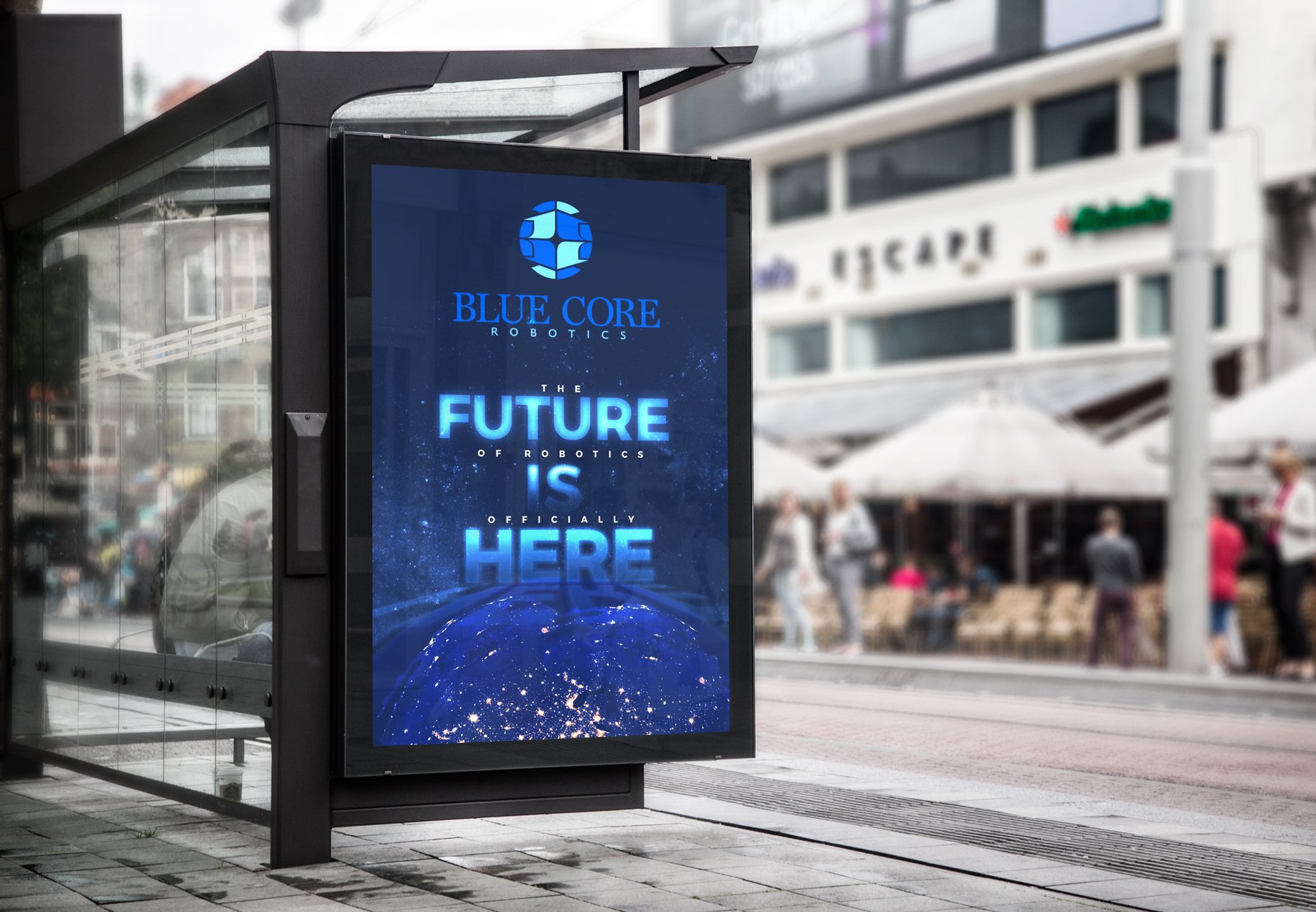 Blue Core Robotics Branding