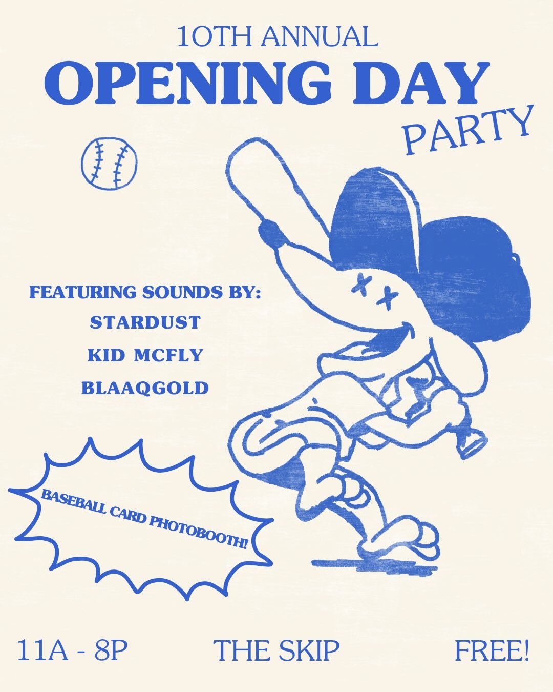 FRIDAY, APRIL 3RD! 🐯🌀🍻⚾️🧡