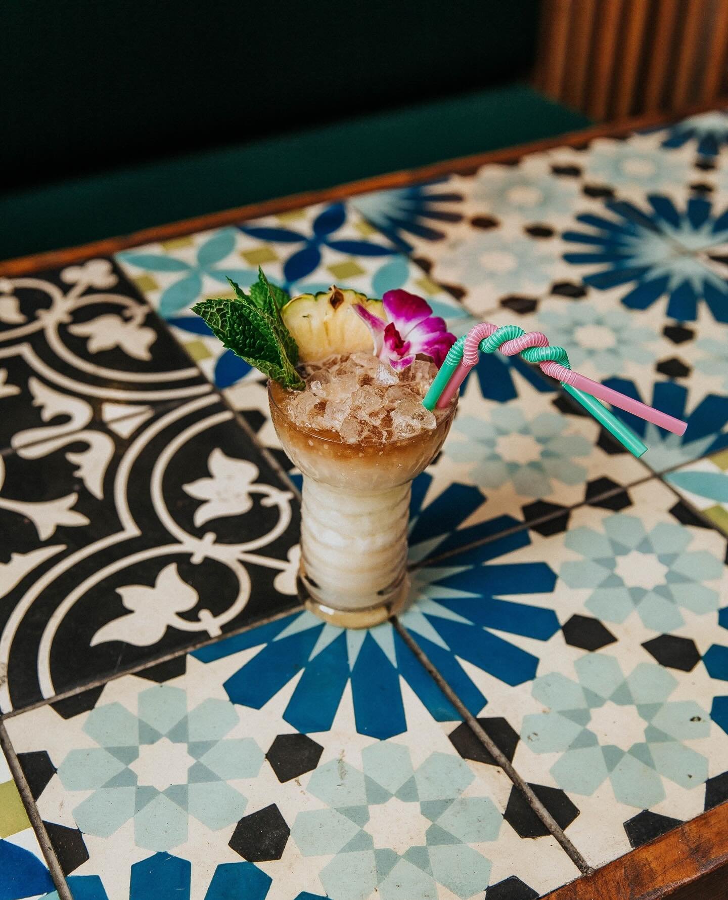 Springtime showers = Pi&ntilde;a Colada Happy Hour 🌧️