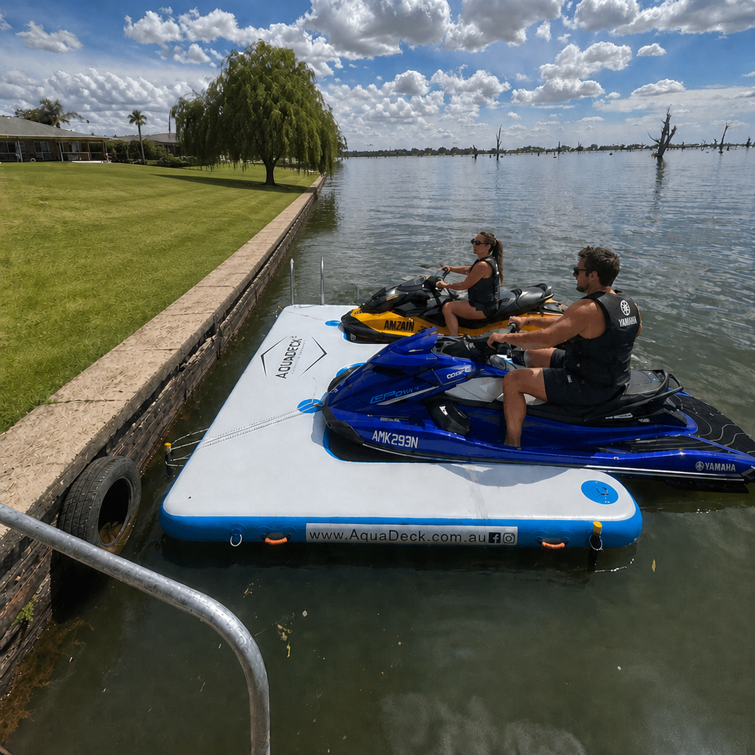 Inflatable Dual Jetski Pontoon