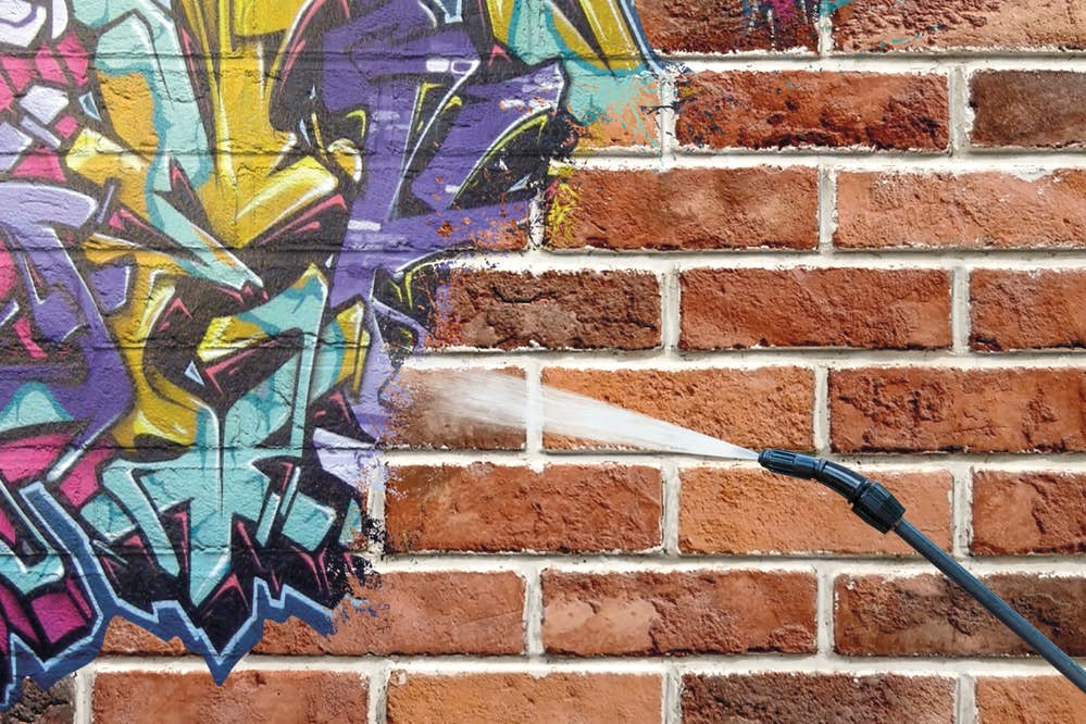 Graffiti removal image