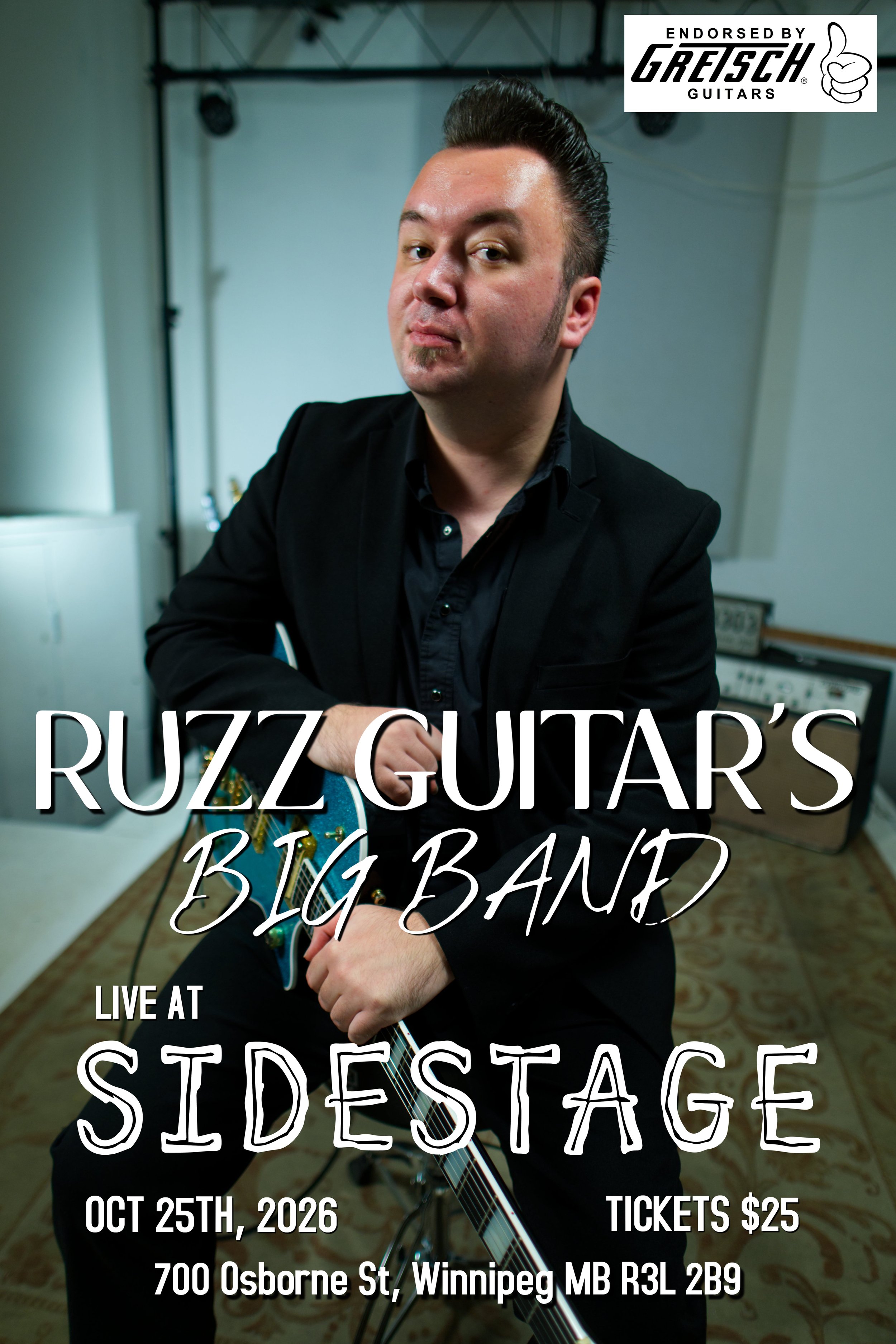 Ruzz Guitar’s Big Band @ Side Stage