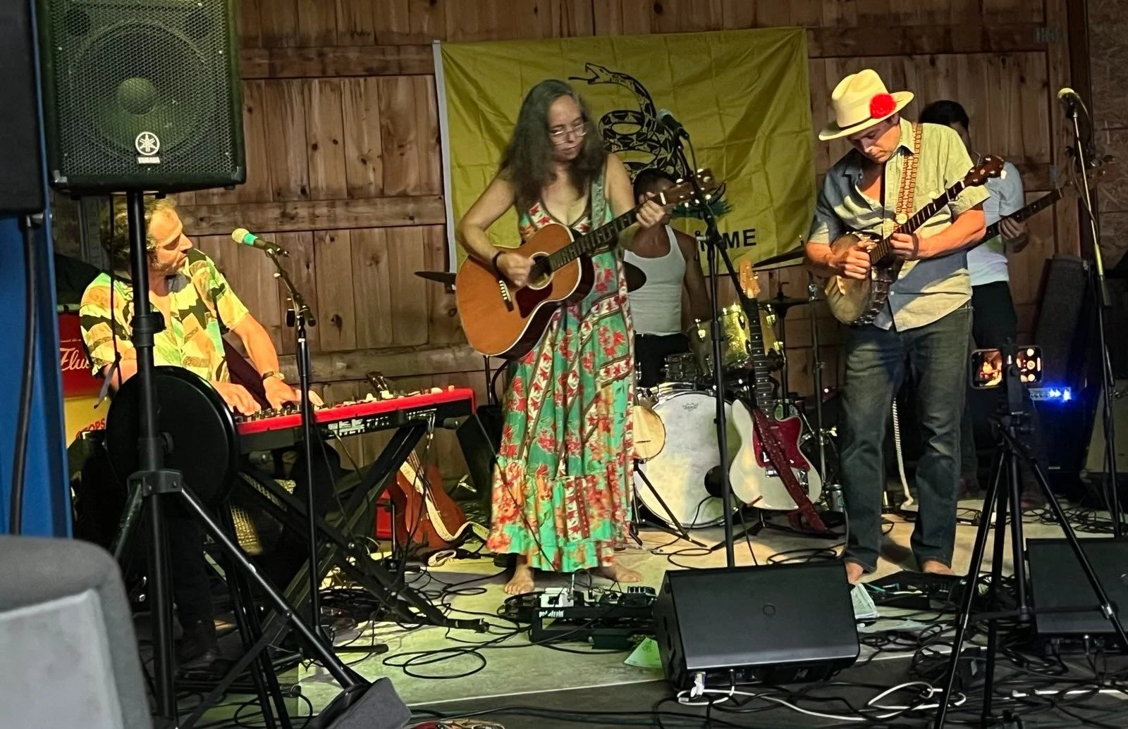 Freedom Palooza Music Festival. The Mammals rocked the house last weekend at the Roaring Brook Farm in Northumberland, New Hampshire.