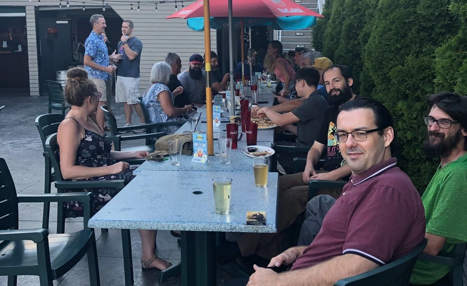 Good Company. This past Tuesday at Murphy's Taproom, Free Staters (both natives and movers) gathered for a long tradition in the Manchester community: Taproom Tuesday!