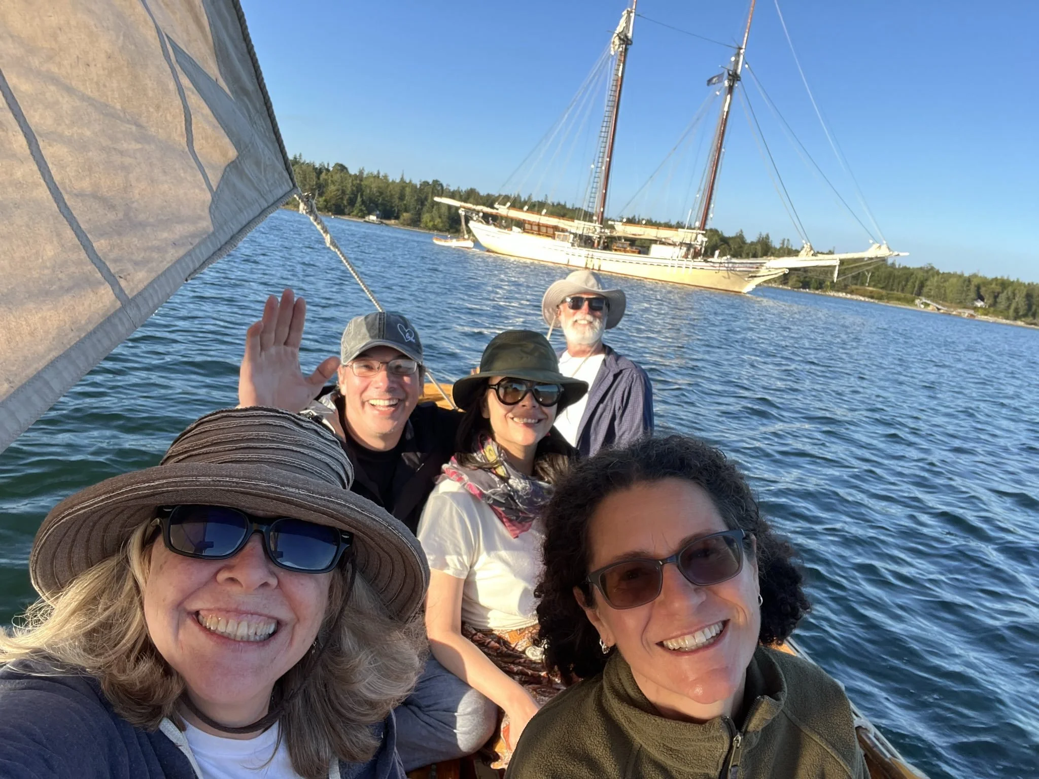 Sail Away. But don't sail away too far, or you might end up in Massachusetts!