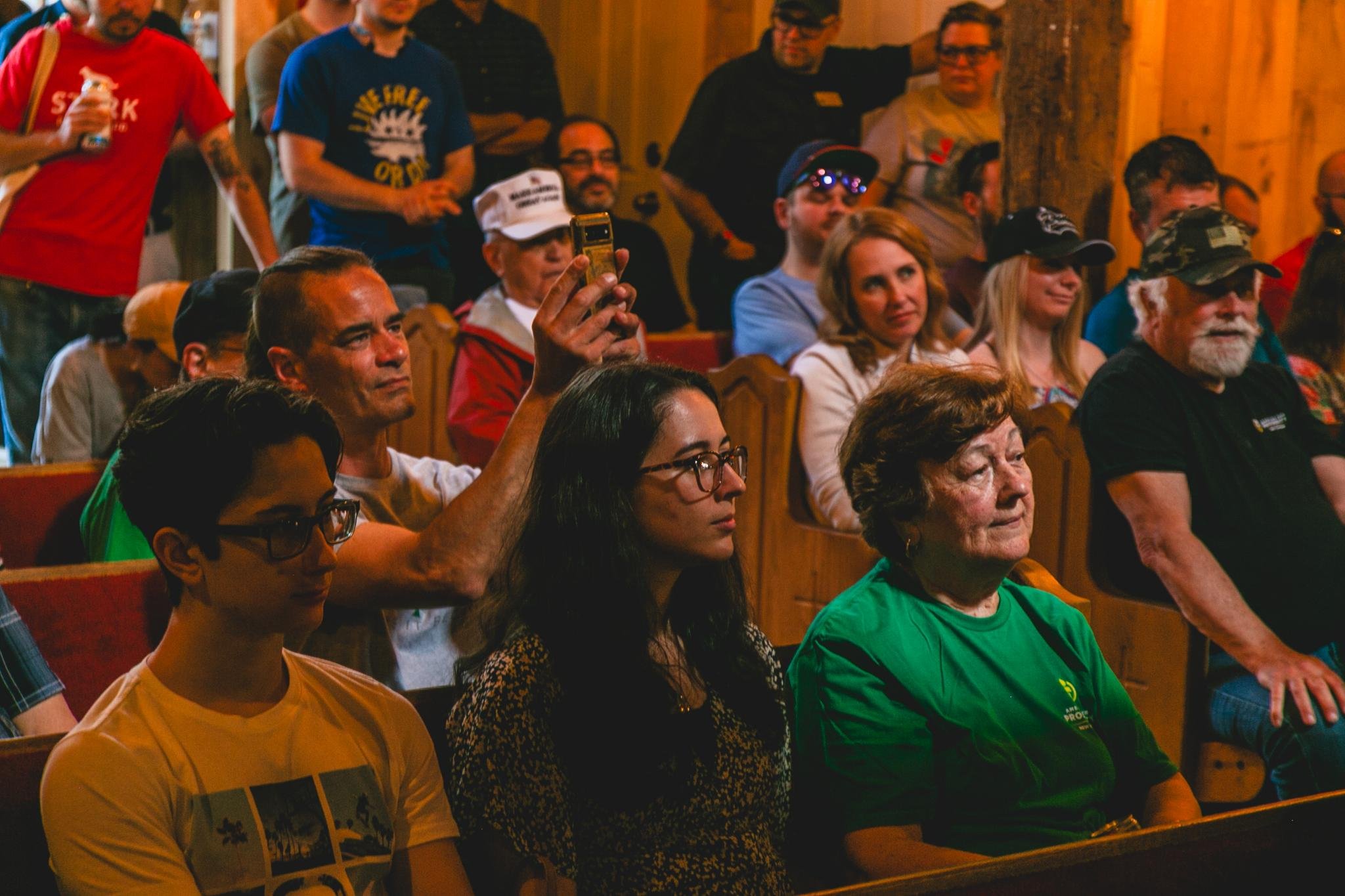 Revolutionary History. Many gathered last Saturday in Weare, NH for the annual celebration of the Pine Tree Riot — hosted each year by the New Hampshire chapter of Americans for Prosperity.