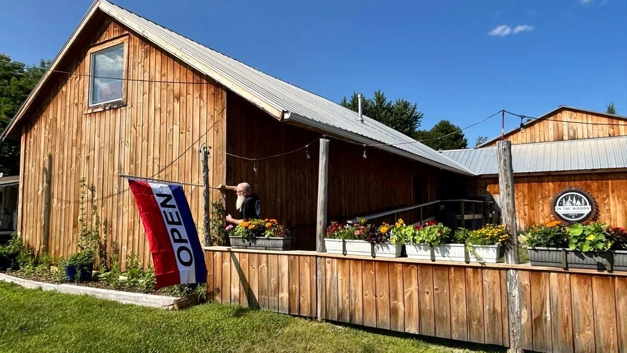 Historic Day in the North Country! August 1st was Opening Day for Chris & Jennifer's long awaited