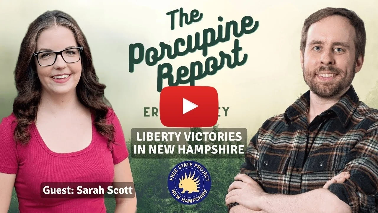 Porcupine Report, Ep. 80. In this episode, Eric talks with Sarah Scott, Deputy State Director of Americans for Prosperity–New Hampshire. They dive into the wave of liberty victories in the state, from expanding Education Freedom Accounts to every child, to eliminating mandatory annual car inspections. Sarah explains how New Hampshire is leading on issues like healthcare choice with expanded “Right to Try,” free market zoning reforms for housing, and even establishing a strategic Bitcoin and gold reserve. Together, they highlight how grassroots activism and liberty-minded legislators are reshaping policy in the Granite State. The conversation ends with a call for more people to get involved, whether as activists or future candidates, to keep the momentum going.