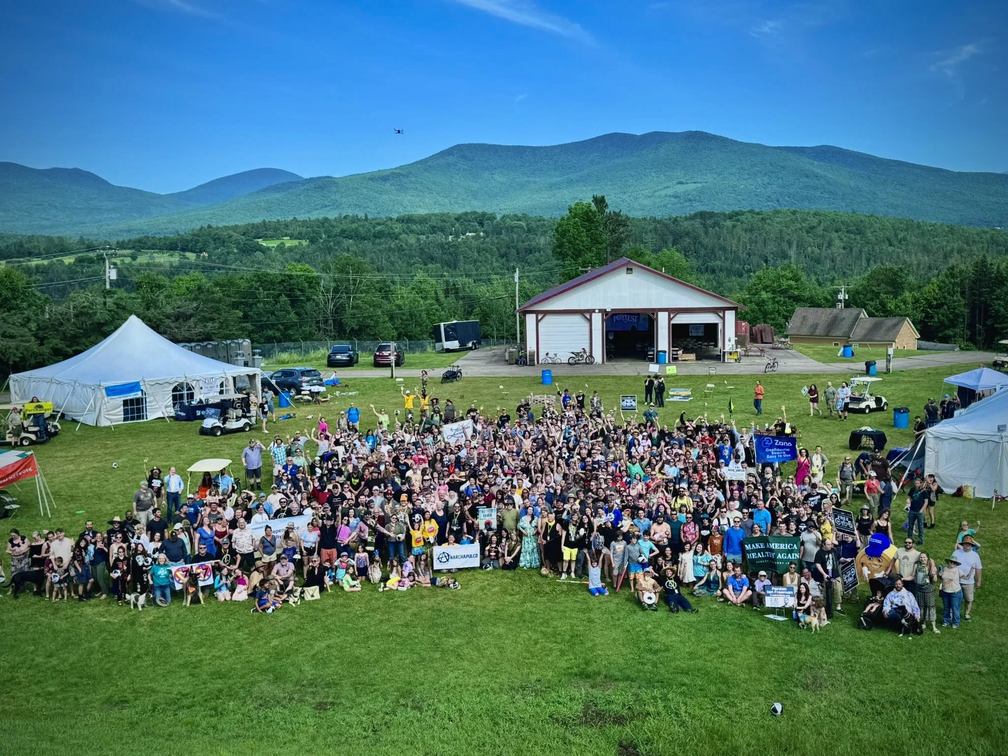 Taste the Revolution. Over 1,400 joined us in June at the 22nd annual Porcupine Freedom Festival and taste the revolution taking place in the Free State of New Hampshire — where liberty lovers are concentrating to build community, shape politics, and establish a state where the maximum role of government is protecting life, liberty, and property.