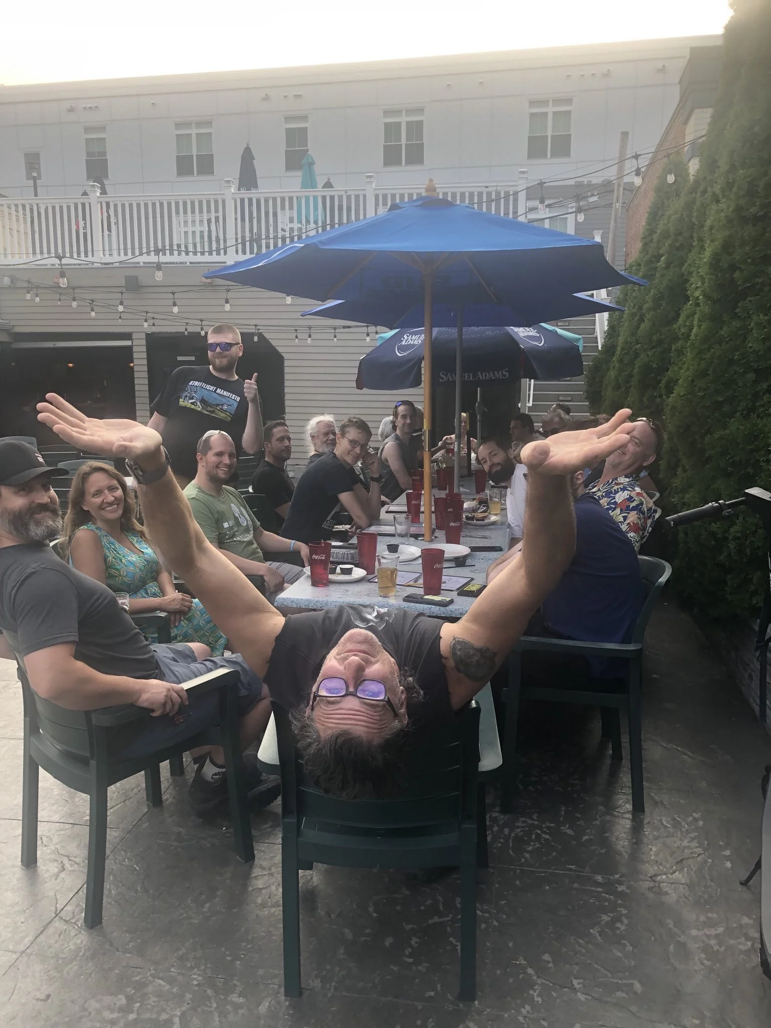    Just another Taproom Tuesday!    Every week, Free State friends gather at Murphy's Taproom in Manchester for good company and conversation.  