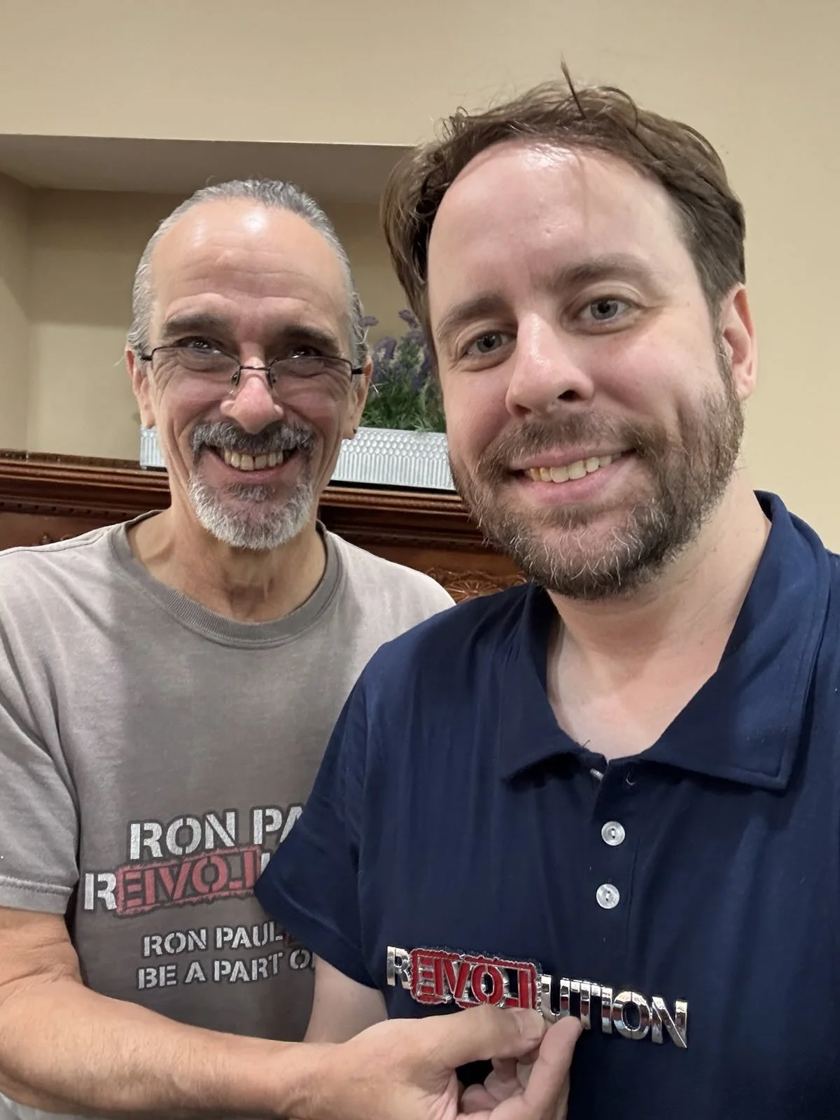    A R[3VOL]UTIONARY Birthday!    In Lake Jackson for Ron Paul's 90th birthday celebration taking place on Saturday, 