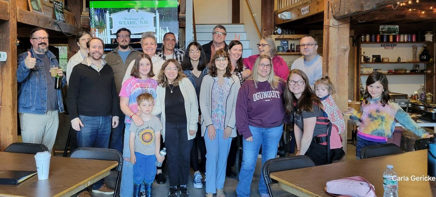   That's A Wrap!  The production team for the 2025 NH Liberty Forum gathers at the Wearehouse Liberty Clubhouse for a wrap party and to begin planning for next year. 