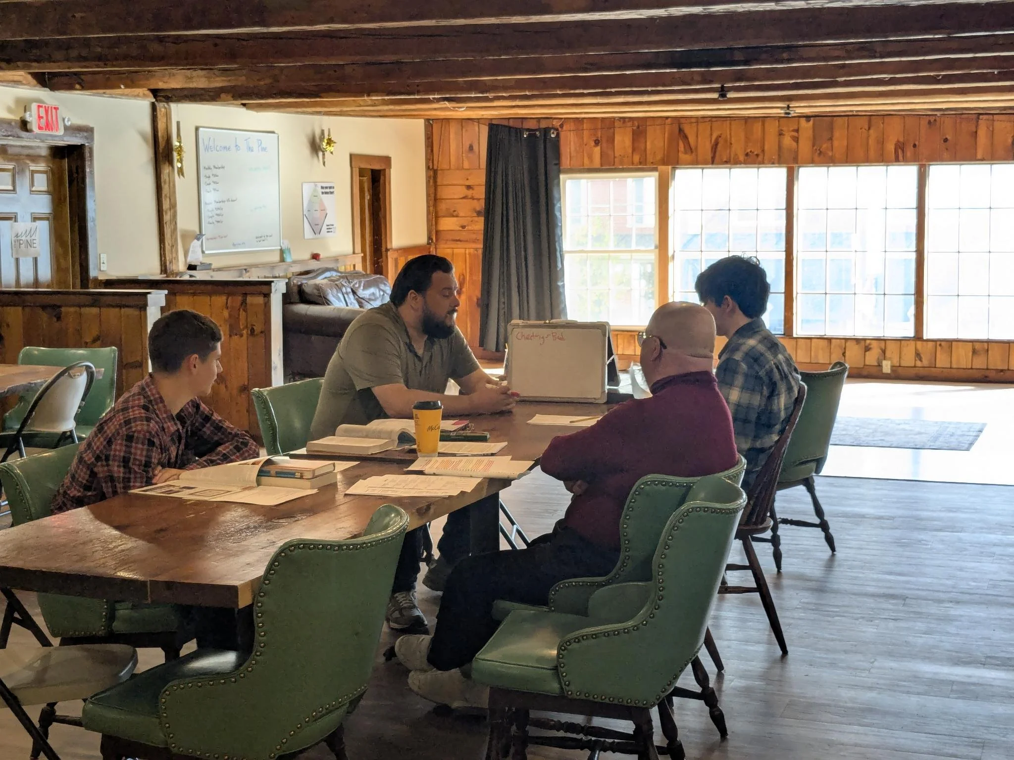 North Country Home Schooling Begins! At the Pine, students and teachers held a Rhetoric/AP Language class. We analyzed rhetorical devices used in speeches from the 2024 Republican, Democrat, and Libertarian National Conventions. Next week, they will be focusing on logical fallacies and examples found in everyday life. On Wednesday, the US History class will discuss early English colonialism, engaging in Socratic discussion and examining primary sources. Come join the conversation! All interested voices are welcome.