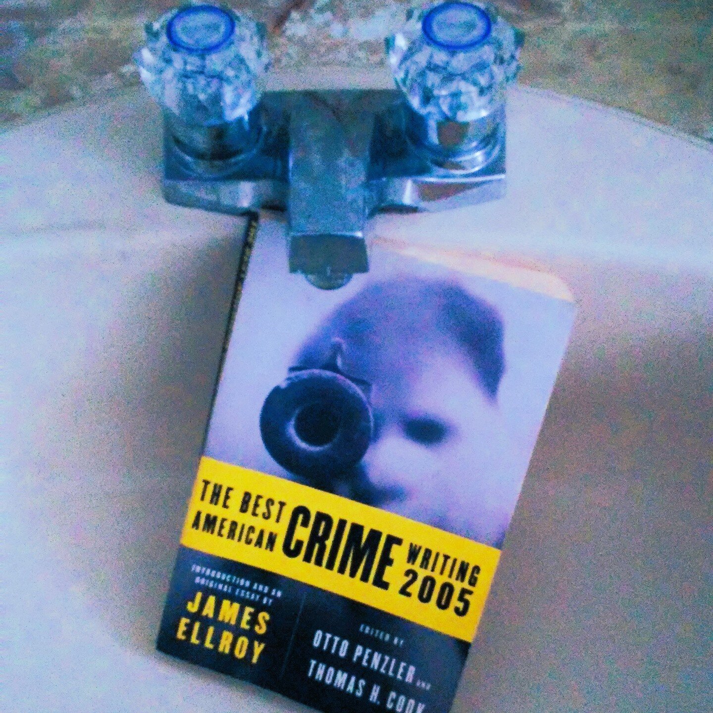 The Best American Crime Writing 2005
ed. by Otto Pnzler and Thomas H. Cook, Intro by James Ellroy.

&quot;He's not a completely bad person,&quot; she told me. &quot;He's a very likable person. I think his big problem was intelligence and no common se