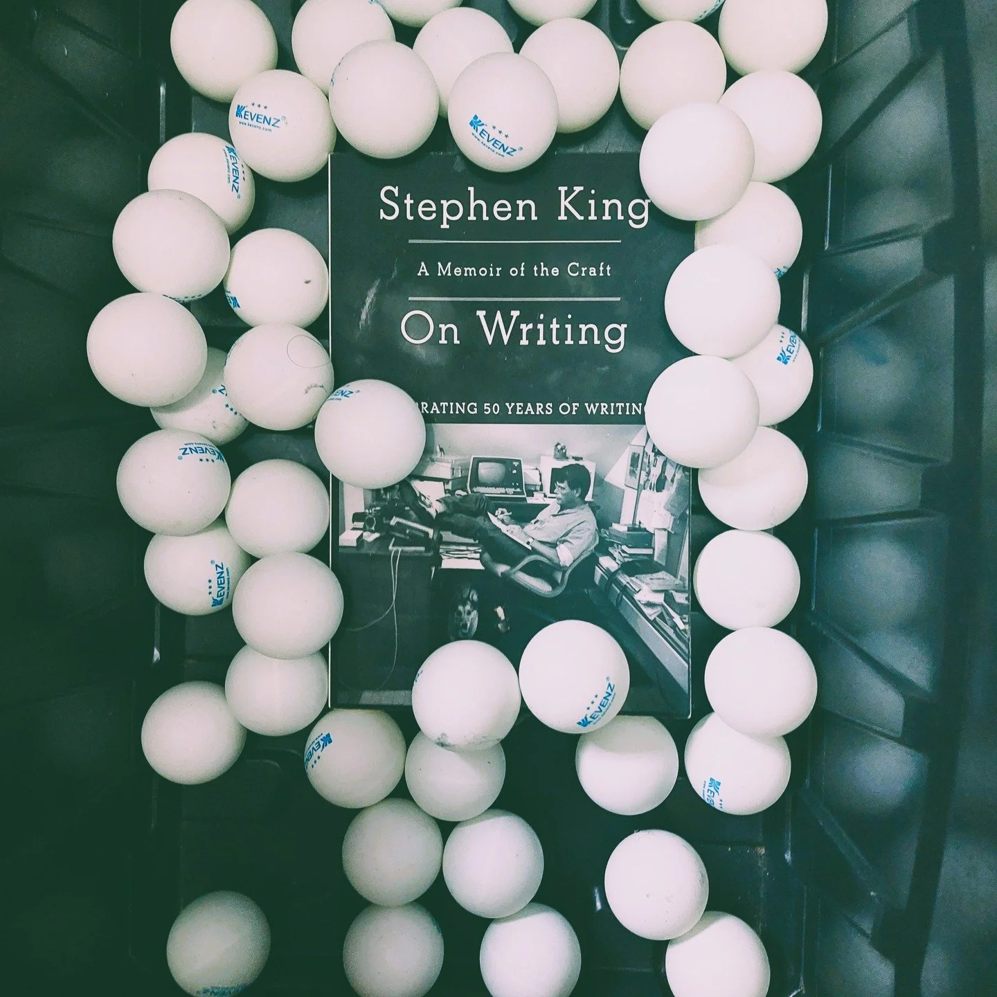 On Writing by Stephen King
"It starts with this: put your desk in the corner, and every time you sit down there to write, remind yourself why it isn't in the middle of the room. Life isn't a support system for art. It's the other way around.&qu