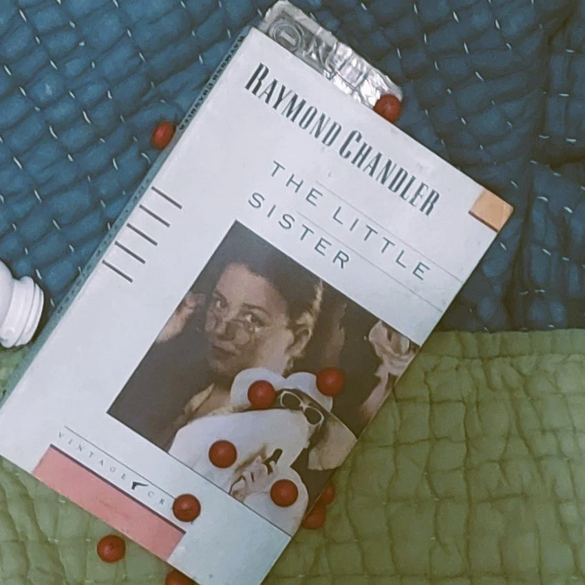 The Little Sister by Raymond Chandler

Is The Little Sister the most bitter and biting of Chandler's novels, or is just that I haven't read enough of his work lately?

"Then she straightened the bills out on the desk and put one on top of the ot
