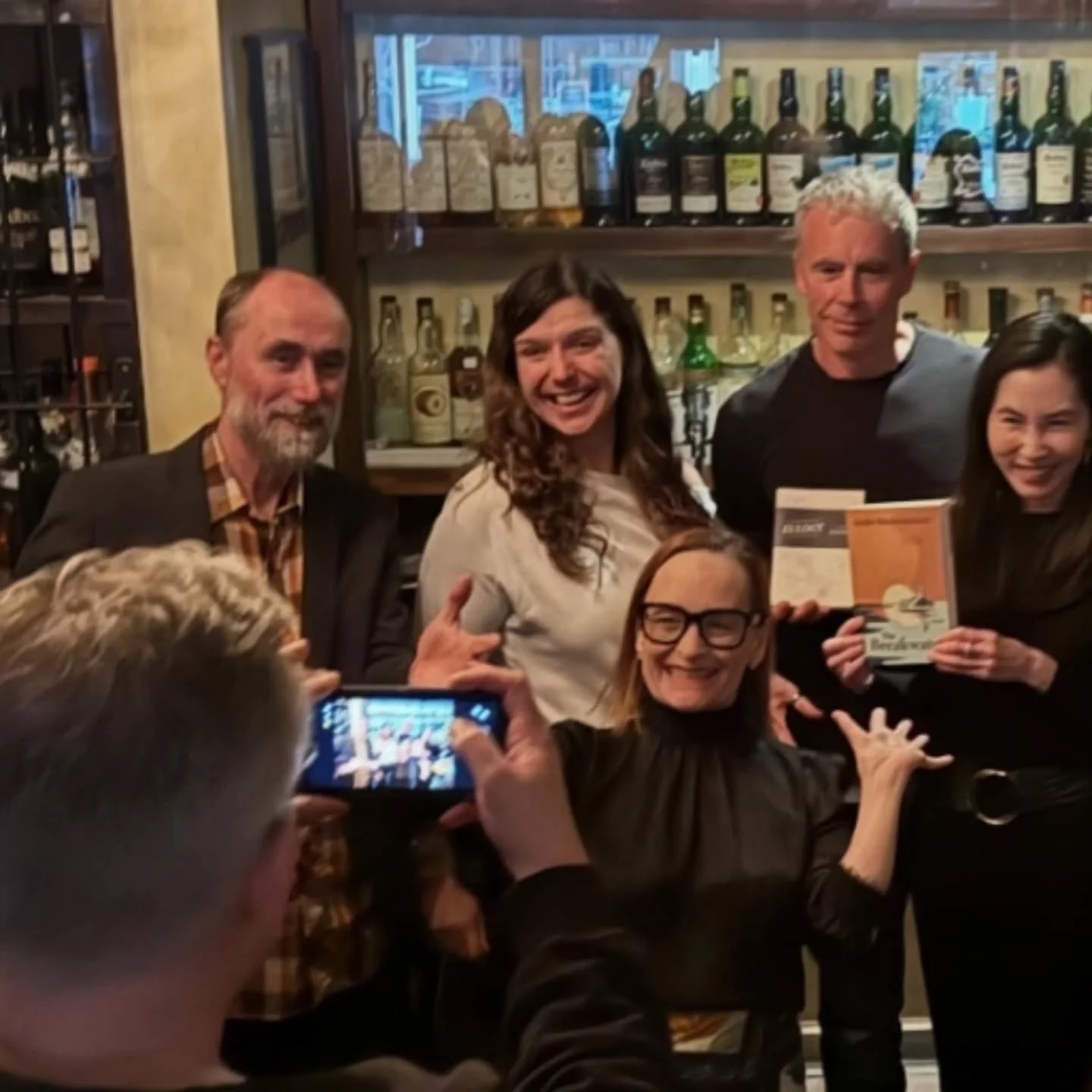 Great to be out at Drunk Fiction last night. Some fantastic readings from Stephanie Wyeld, Ken Murray, and Leslie Shimotakahara. So very honored to share the stage with these great writers. And a very very special thank you to author Emily Weedon, wh