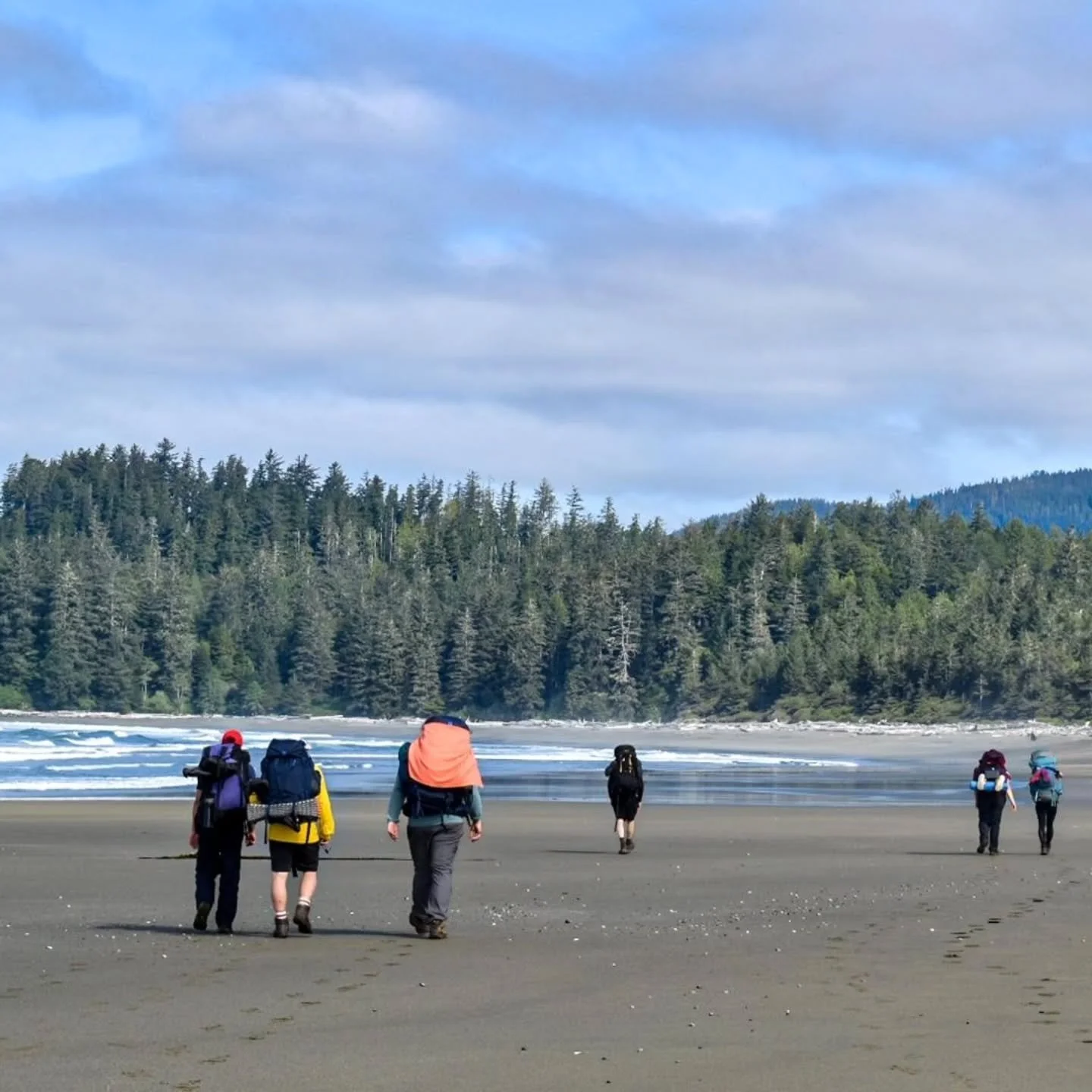West Coast Trail memories. I had such a great time on the West Coast Trail with The Gabfars and my kids. So great that everyone was able to find the time for this walk along the edge of the world. Thank you to Andreas  for organizing everything.