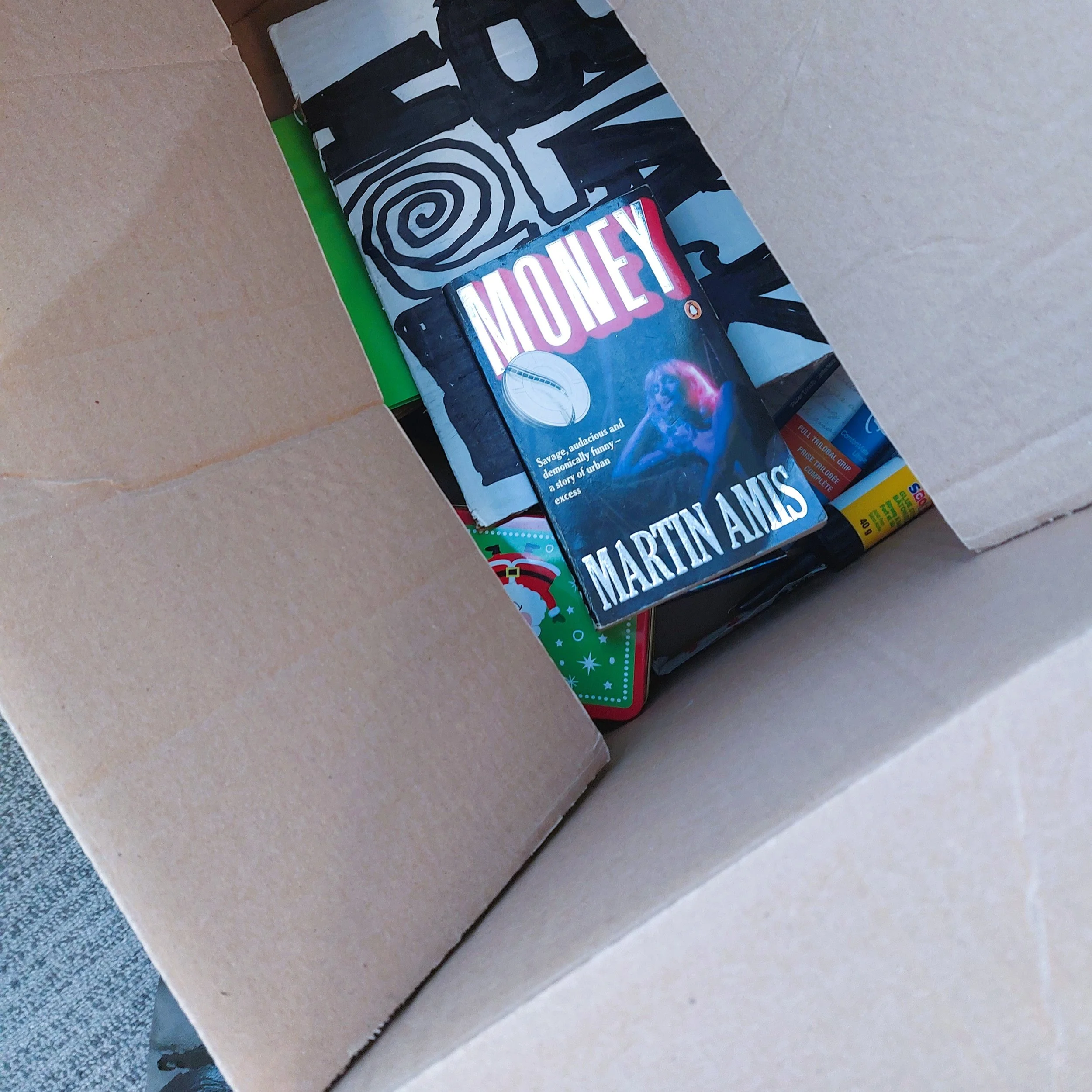 Money by Martin Amis

"Though travelling nowhere I have hurtled with blind purpose to the very end of my time. I have lived headlong at a desperate rhythm. I want to slow down now, and check out the scenery, and put in a stop or two. I want some