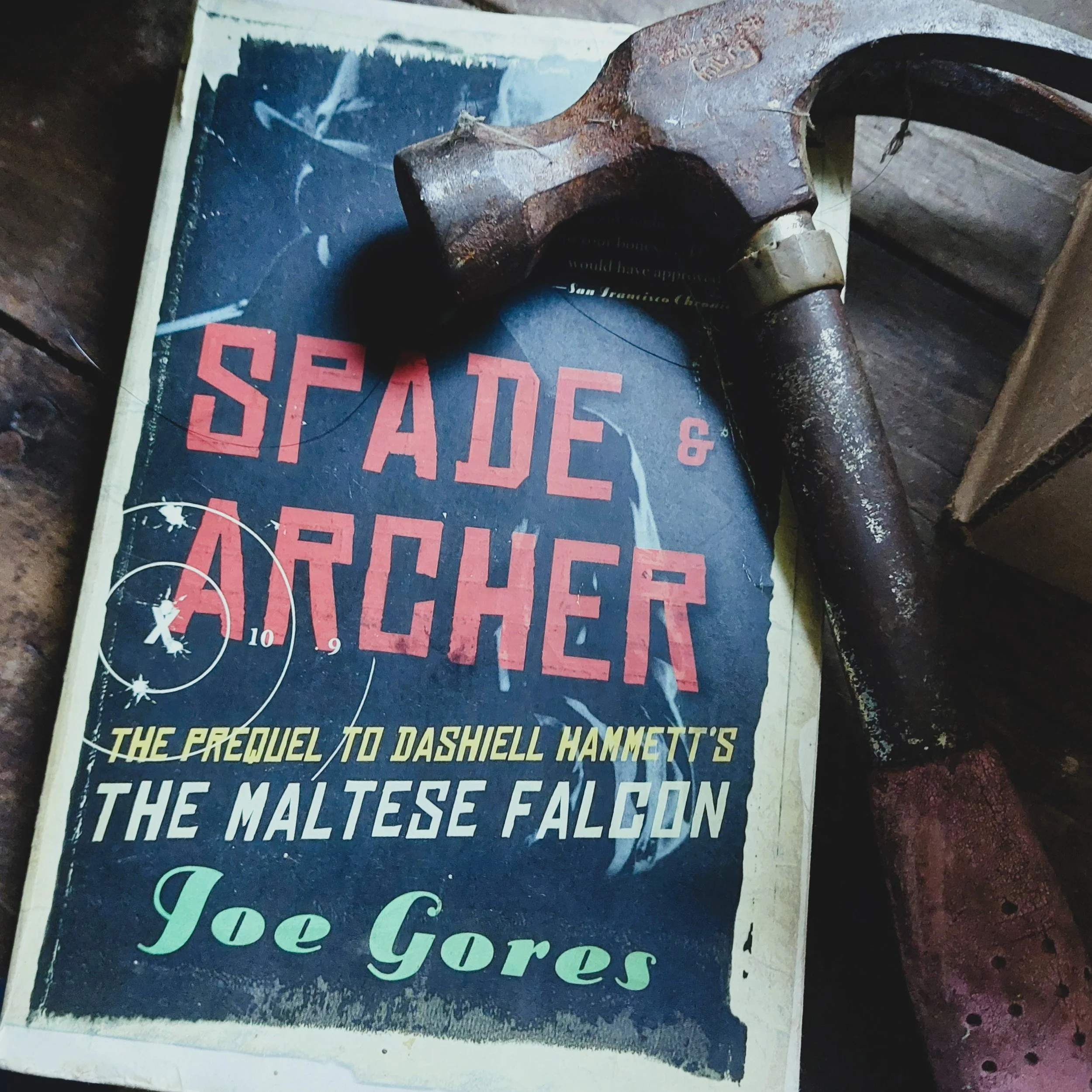 Spade &amp; Archer by Joe Gores
The Prequel to Dashiell Hammett's The Maltese Falcon

"Don't trust me, Effie. I don't want anyone to trust me. Not now. Not ever."

#Spade&amp;Archer #blacklizard #vintagecrime