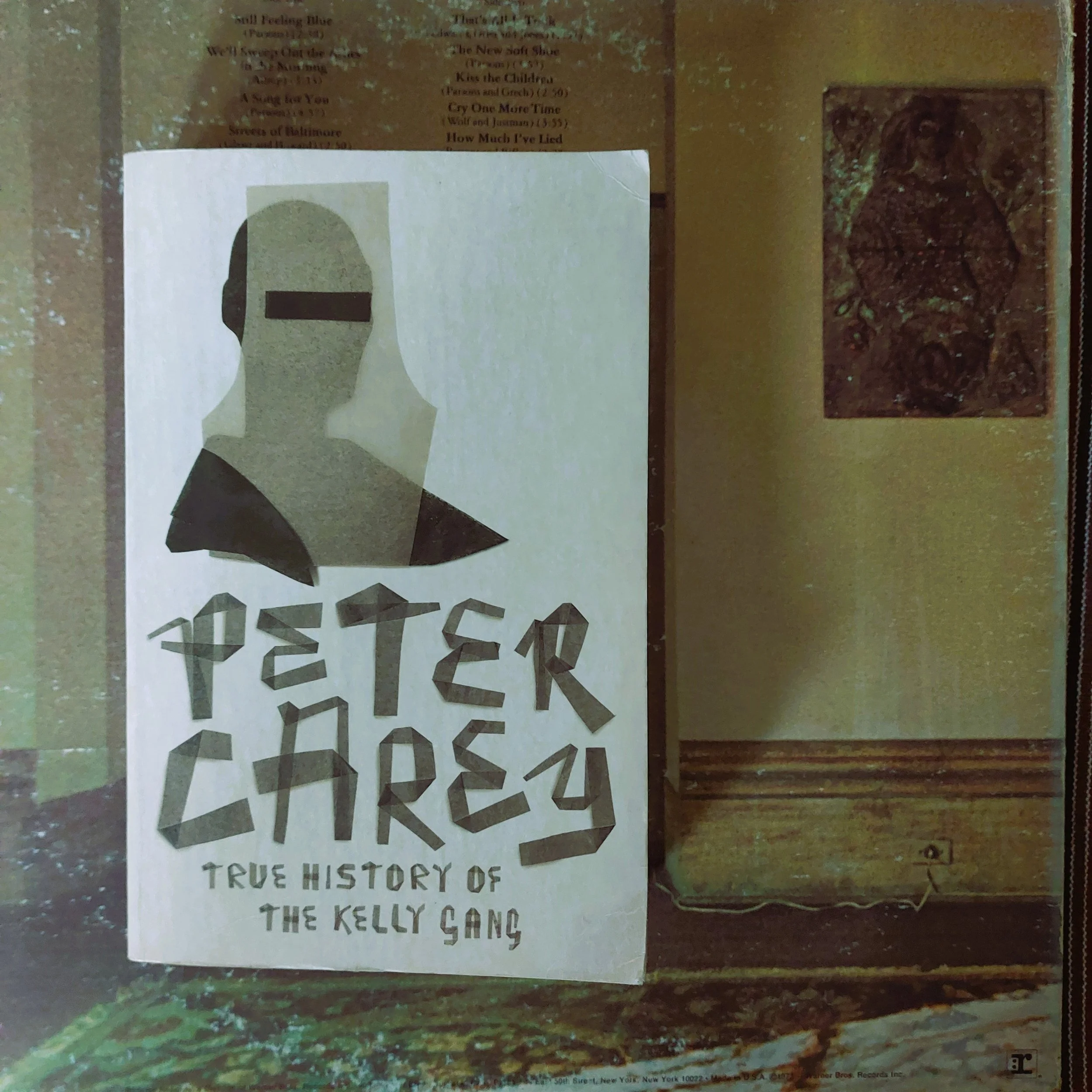 True History of the Kelly Gang by Peter Carey

If you have felled a tree you know that sound it is the hinge of life before the door is slammed.
A tree falls slow and fast on the one hand it takes forever and on the other it is as swift as a guilloti